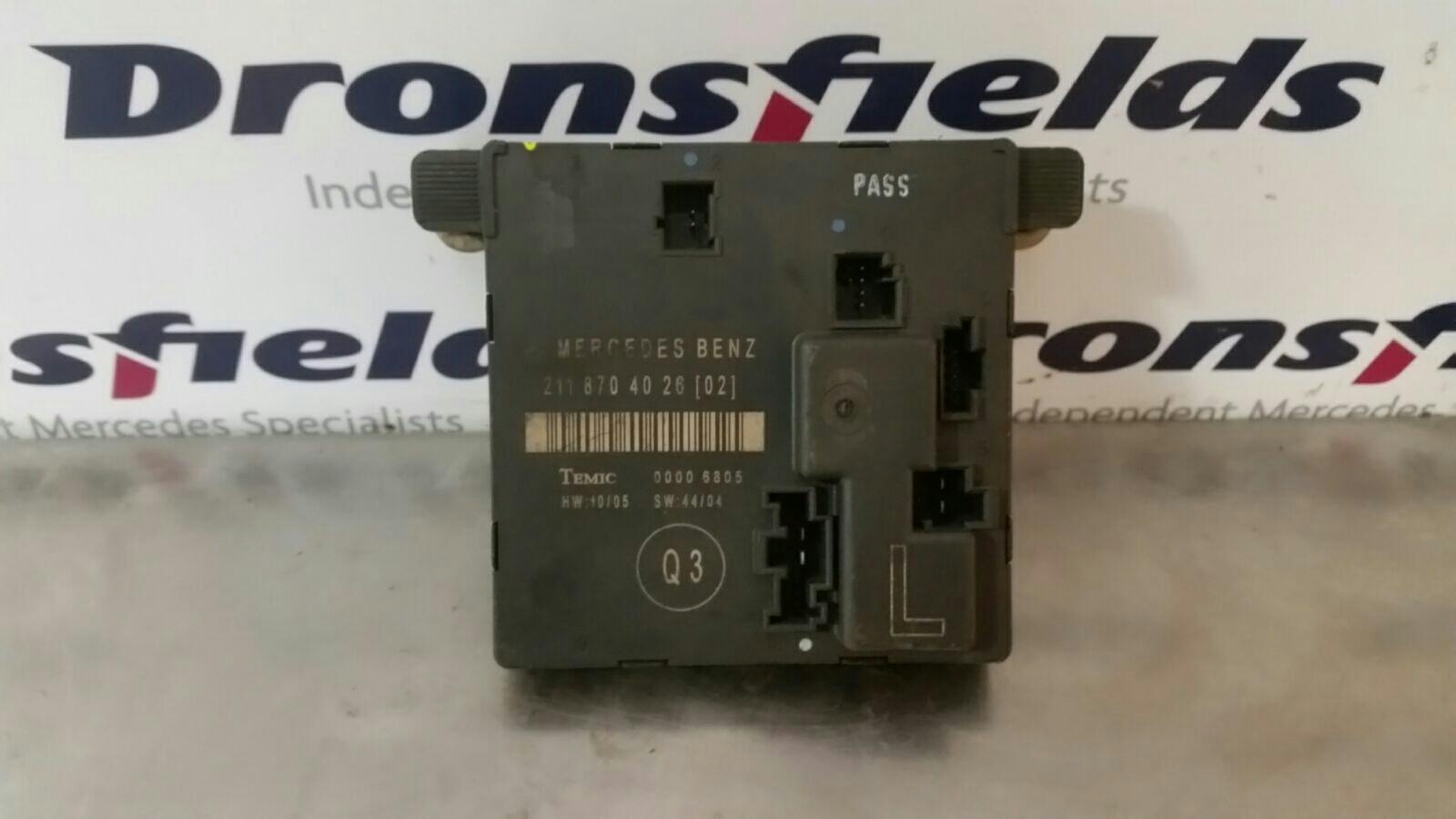 View Auto part Misc. Relay Mercedes E Class 2005