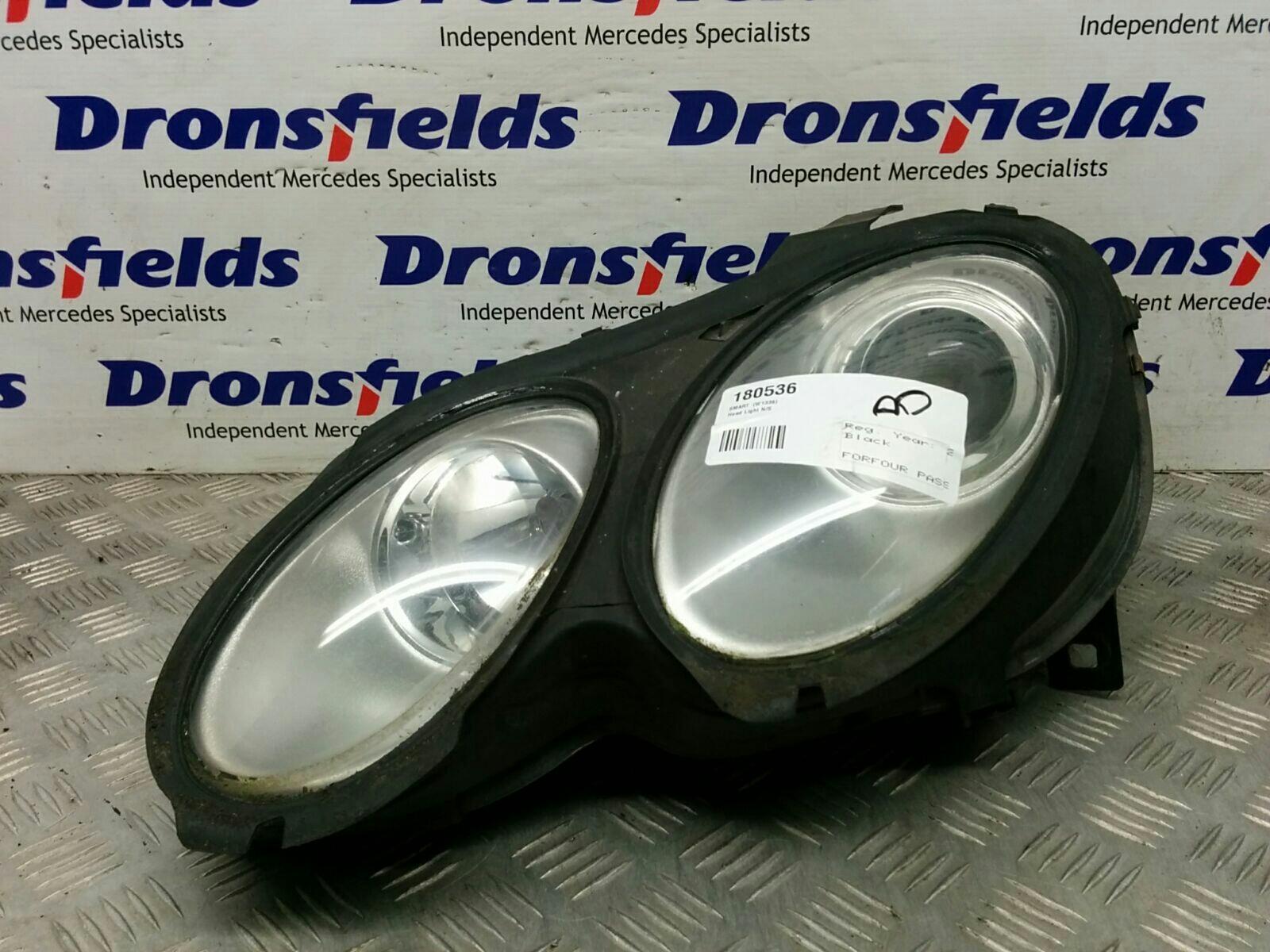 View Auto part L Headlamp Smart Fortwo; Smartcar 2005