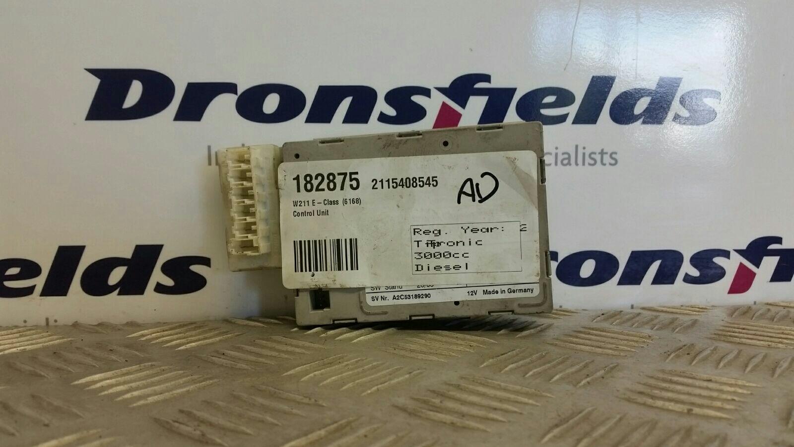 View Auto part ECU Mercedes E Class 2008
