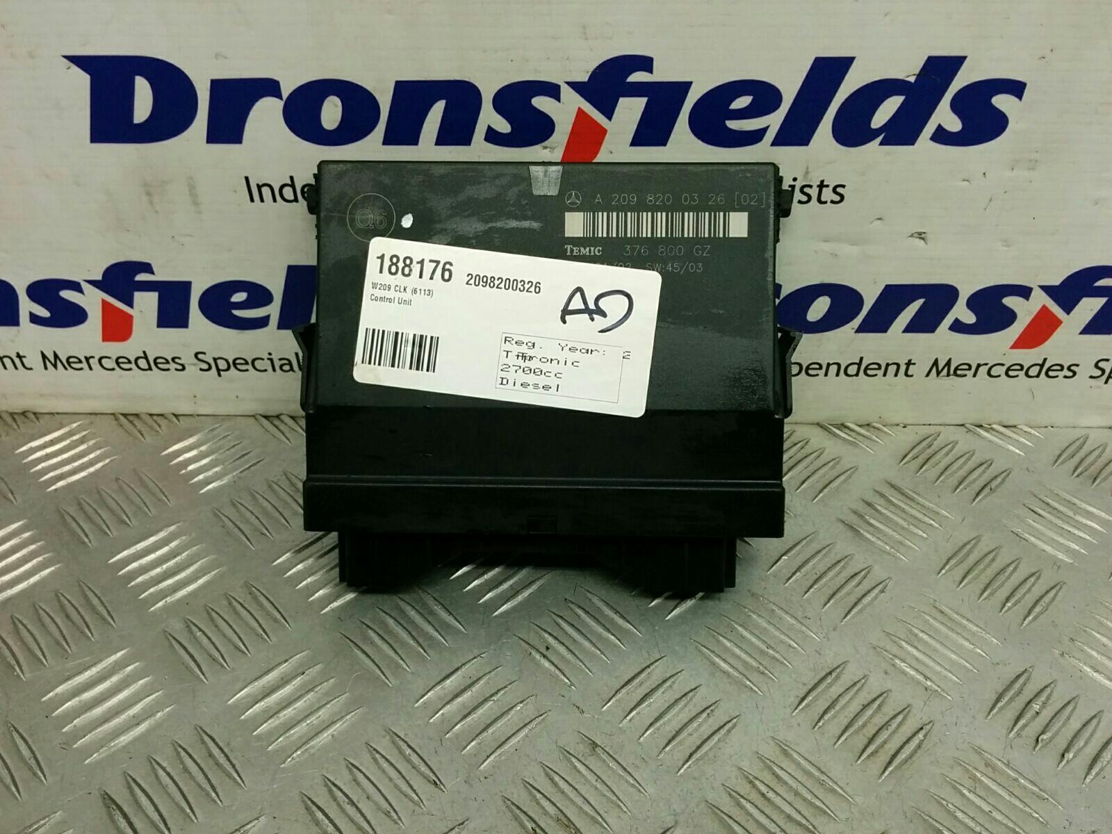 View Auto part ECU Mercedes Clk 2004