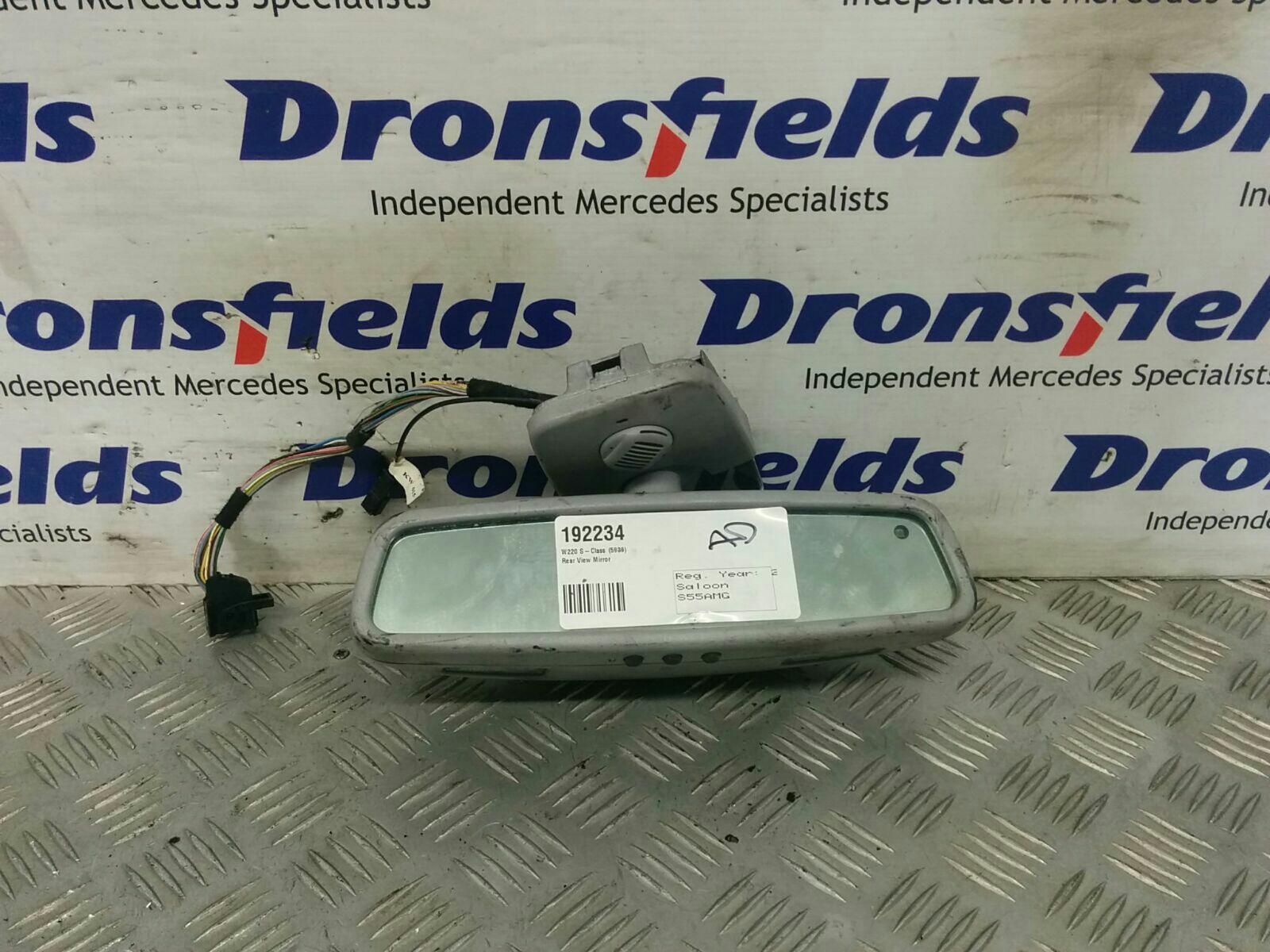 View Auto part Interior Mirror Mercedes S Class 2000