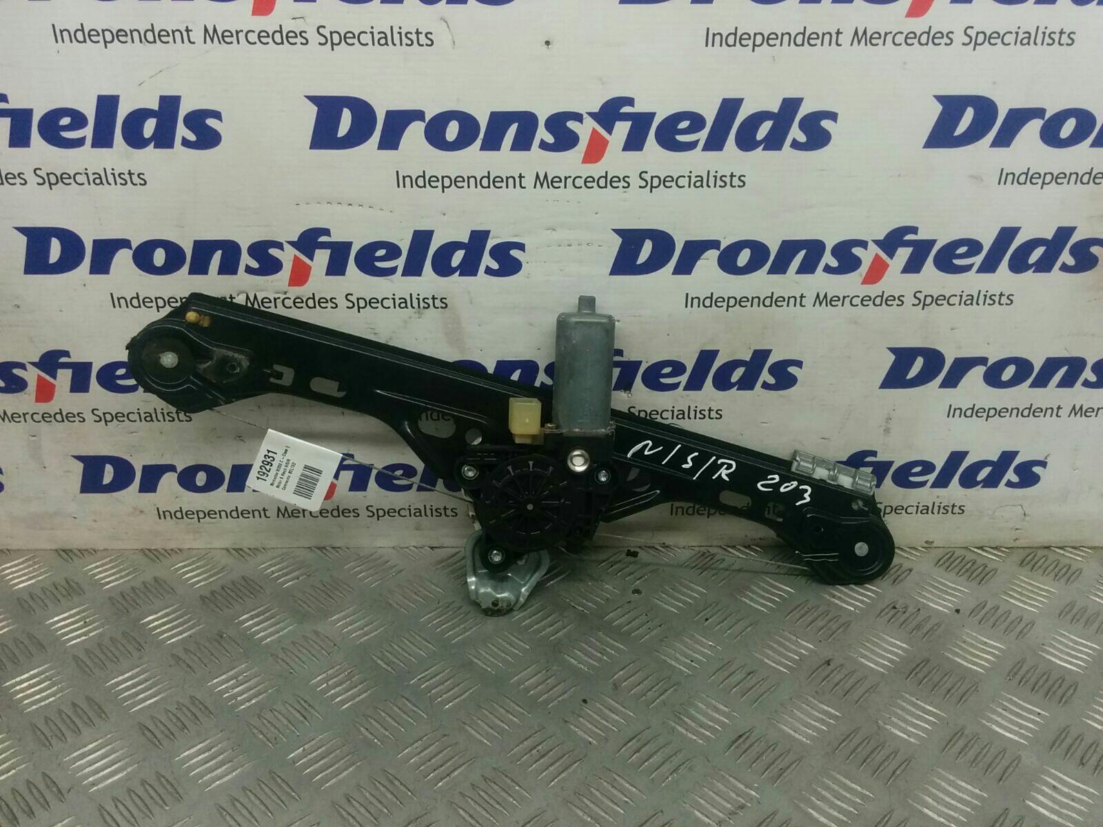 View Auto part LR Window Regulator Mercedes C Class 2002