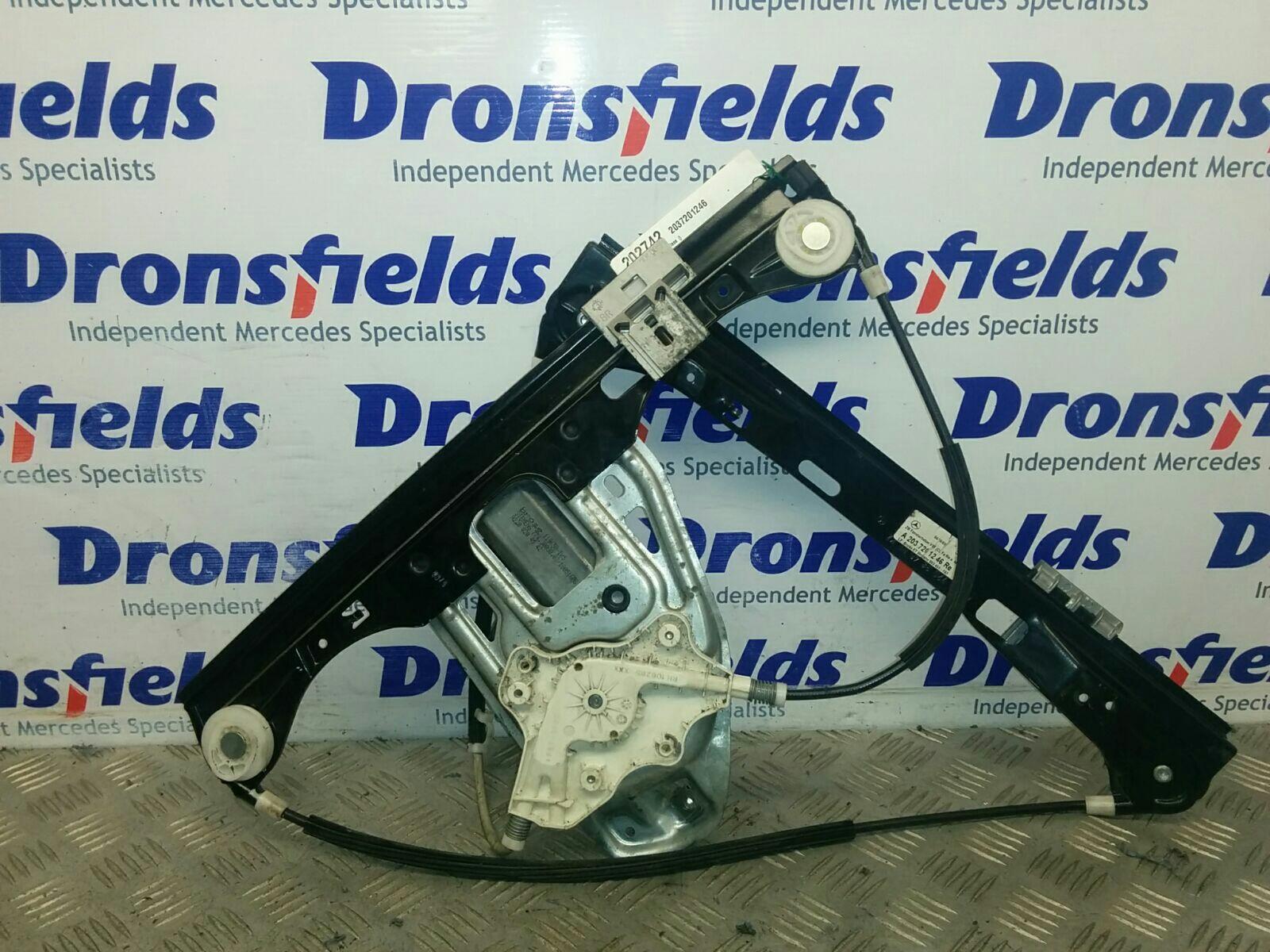 View Auto part LF Window Regulator Mercedes C Class 2005