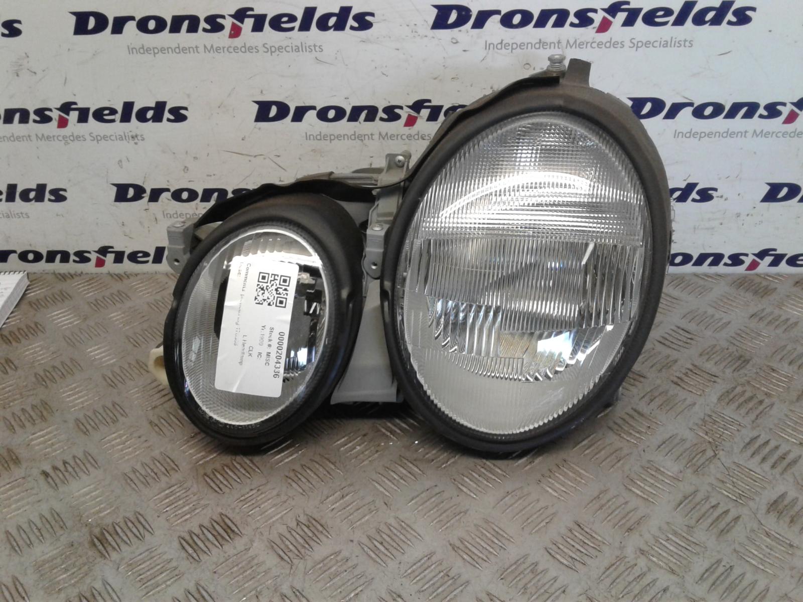 View Auto part L Headlamp Mercedes Clk 2001