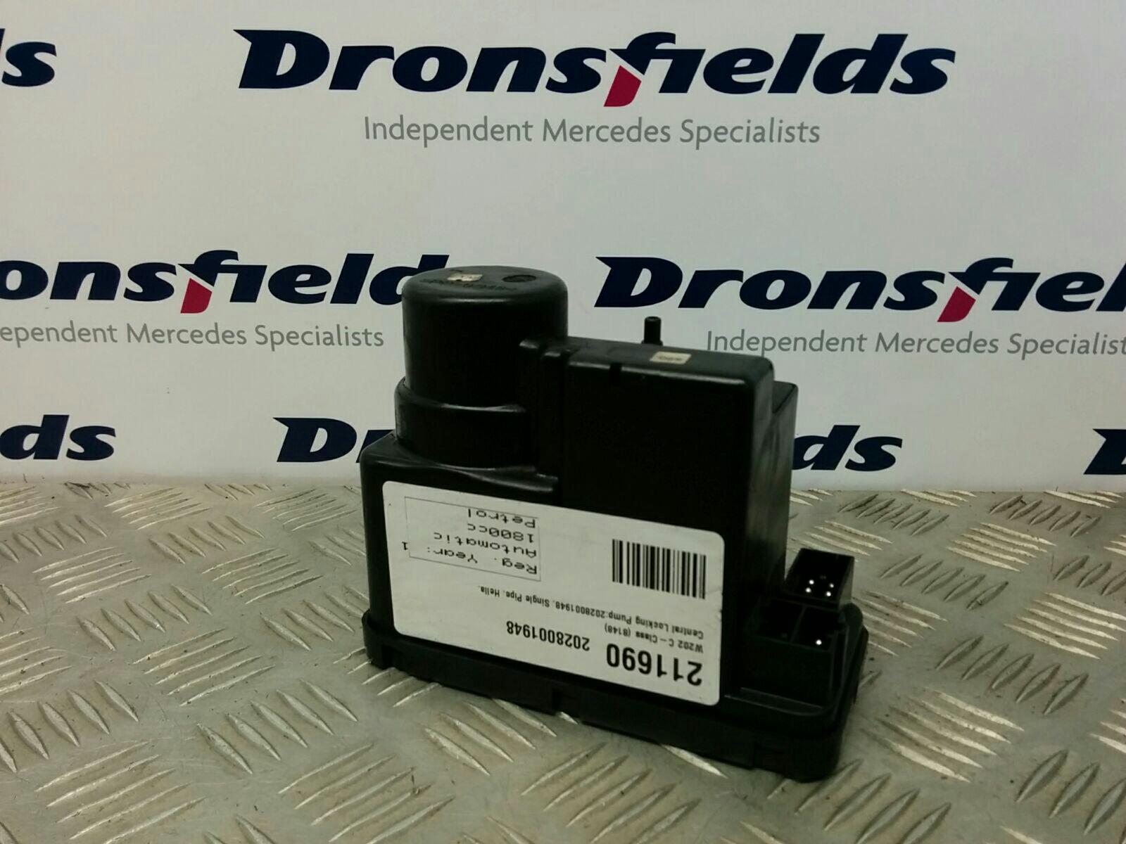 View Auto part Central Locking Vacuum Pump Mercedes C Class 1996