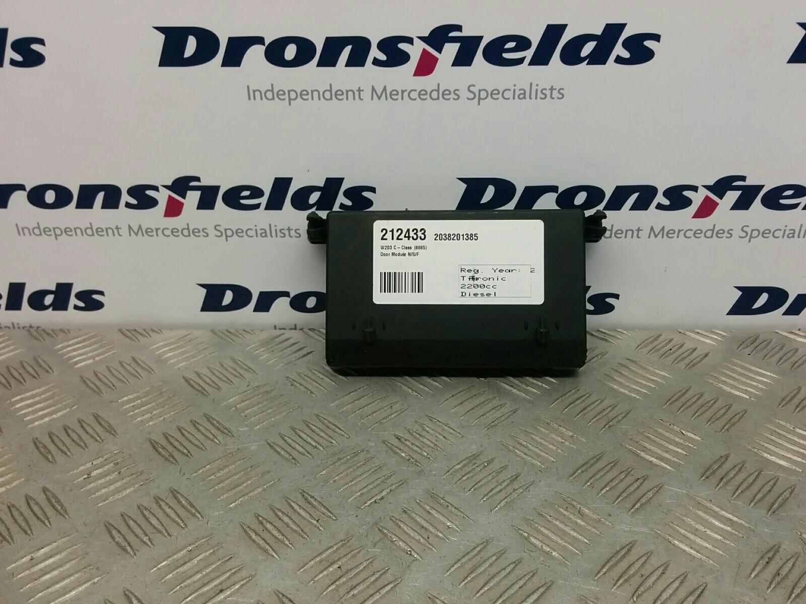 View Auto part ECU Mercedes C Class 2003