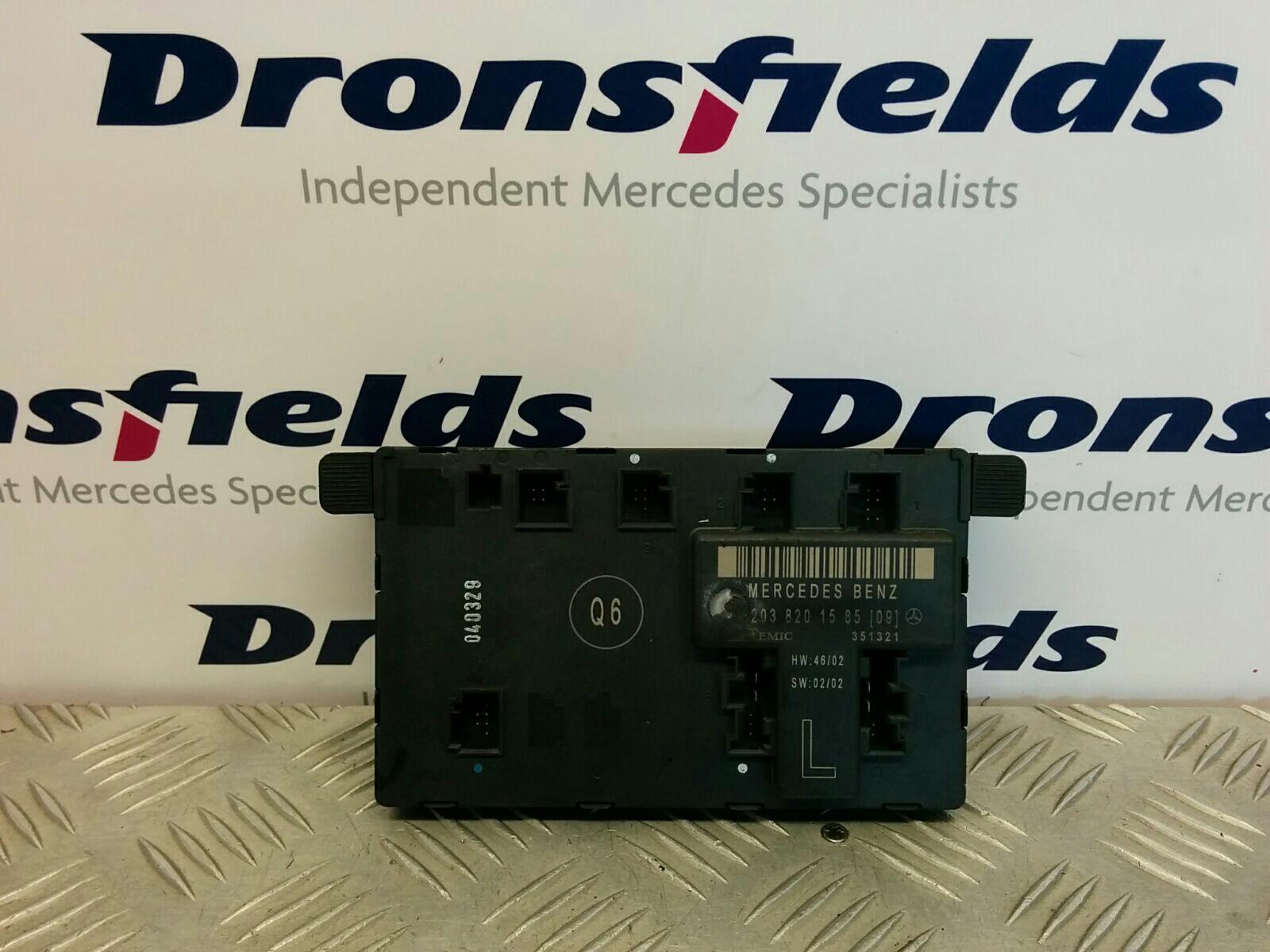 View Auto part ECU Mercedes C Class 2004