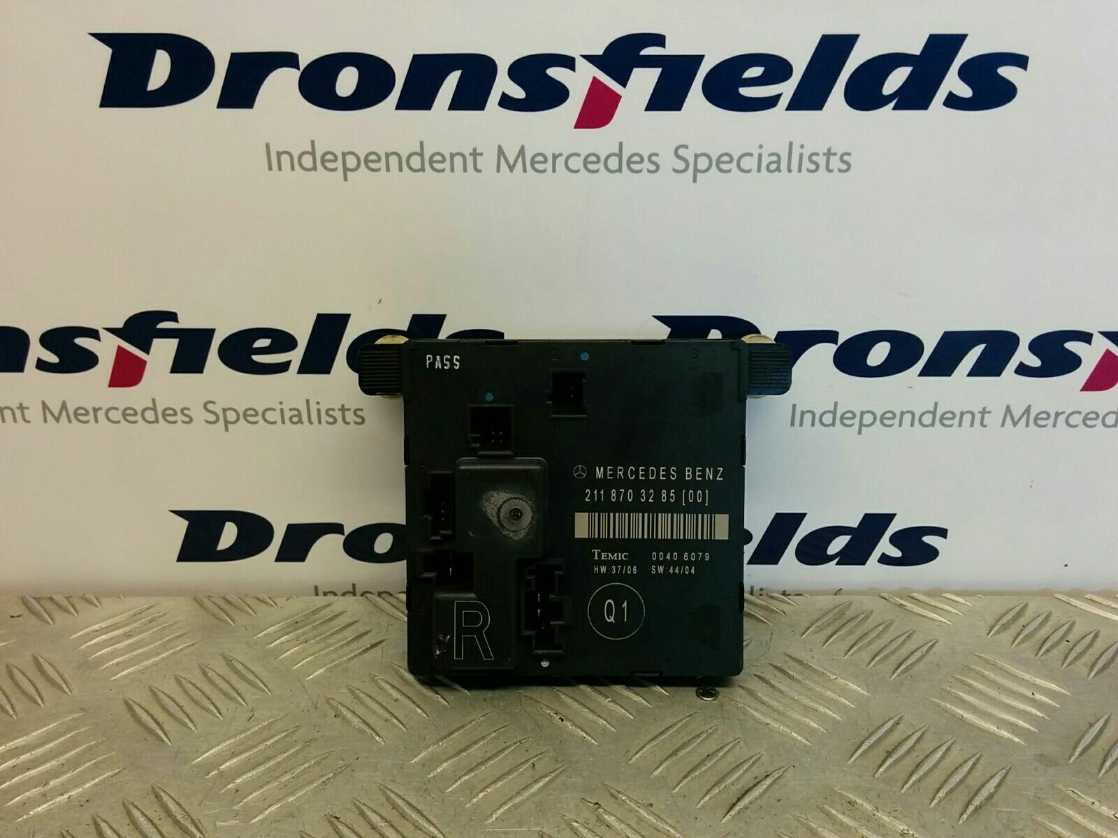 View Auto part ECU Mercedes E Class 2007
