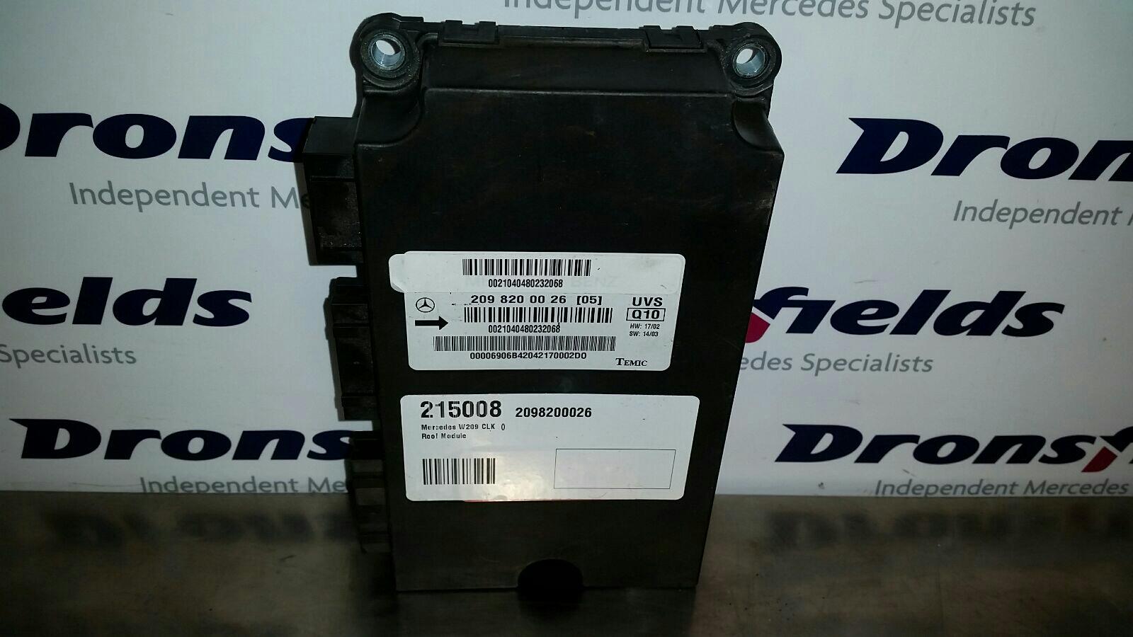 View Auto part Misc. Relay Mercedes Clk 2007