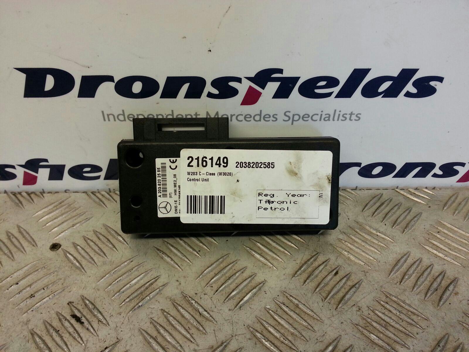 View Auto part ECU Mercedes C Class 2001