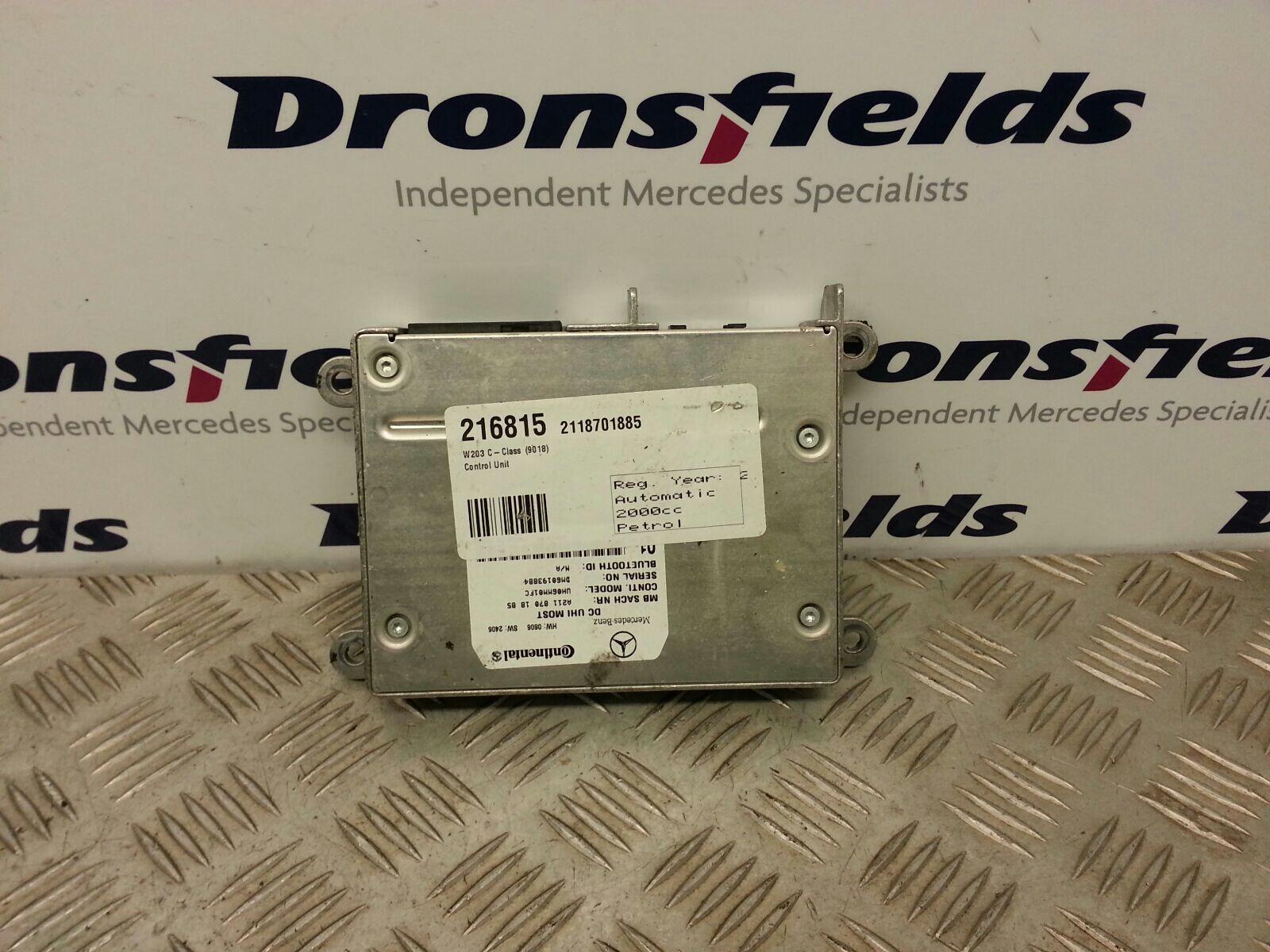 View Auto part ECU Mercedes C Class 2007