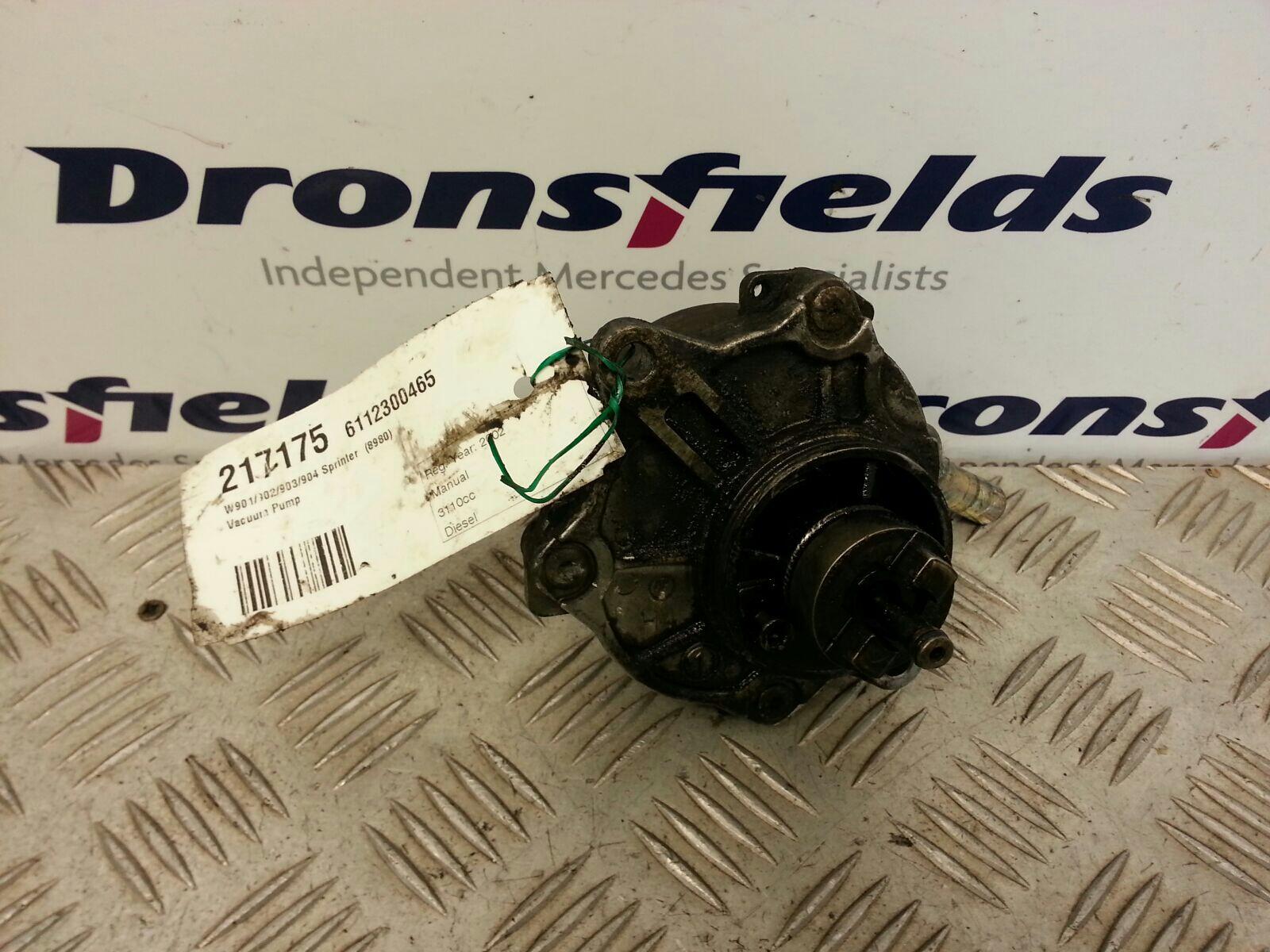 View Auto part Vacuum Pump Mercedes Sprinter 2002