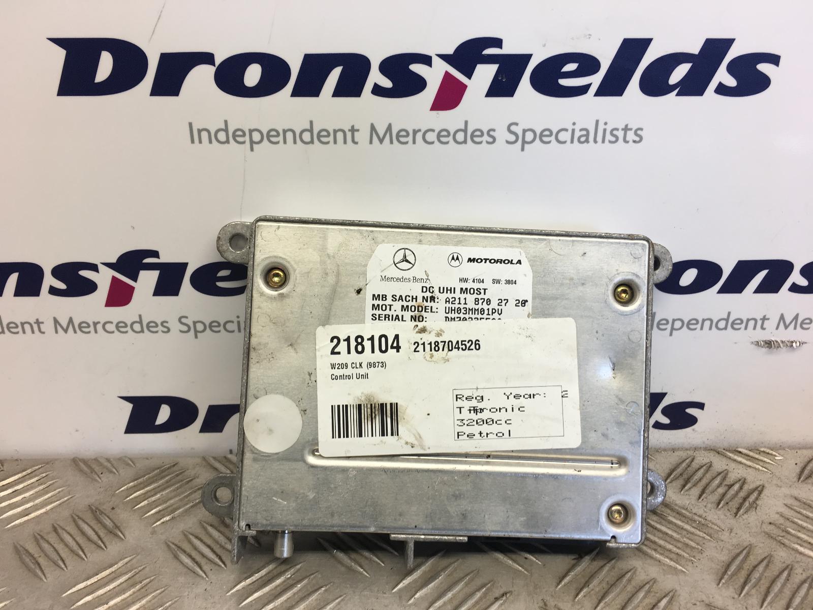 View Auto part ECU Mercedes Clk 2005