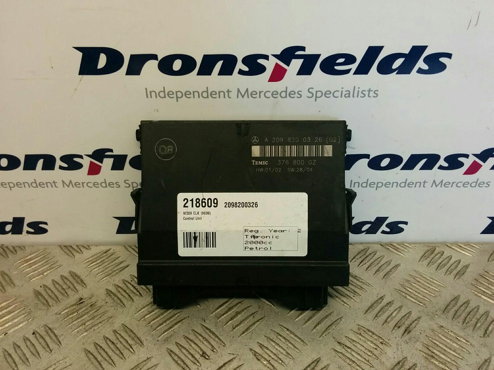 View Auto part ECU Mercedes Clk 2005