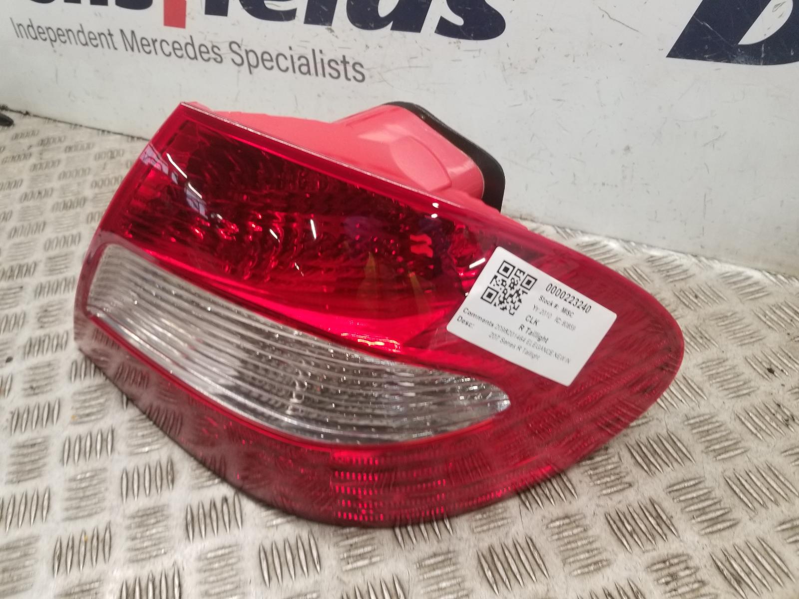 2010 Mercedes Clk R Taillight View Auto part R Taillight Mercedes Clk 2010