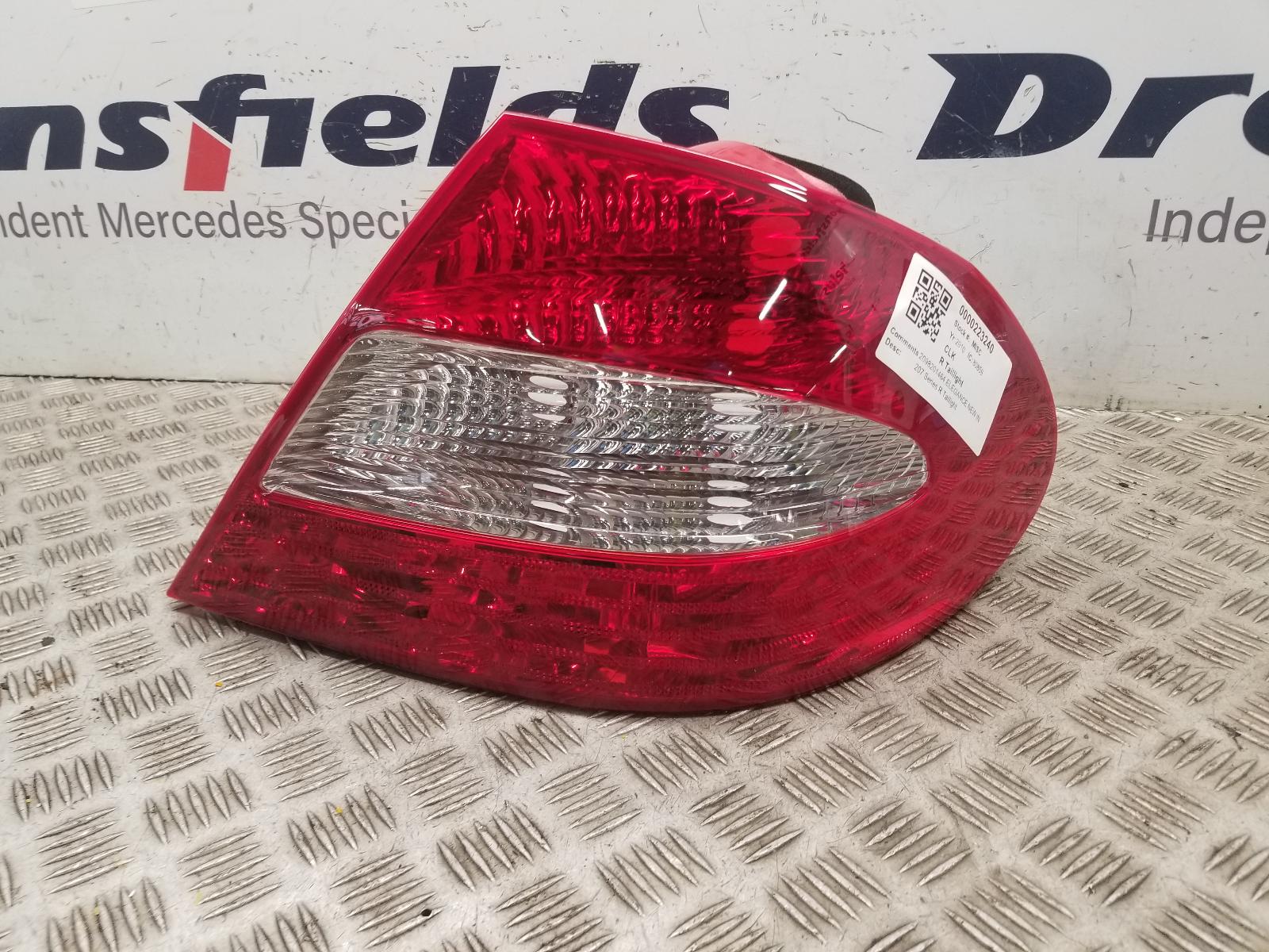 View Auto part R Taillight Mercedes Clk 2010