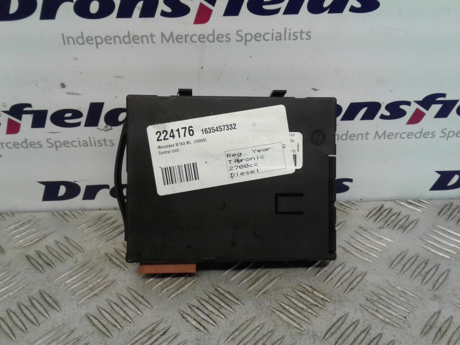 View Auto part ECU Mercedes M Class 2002