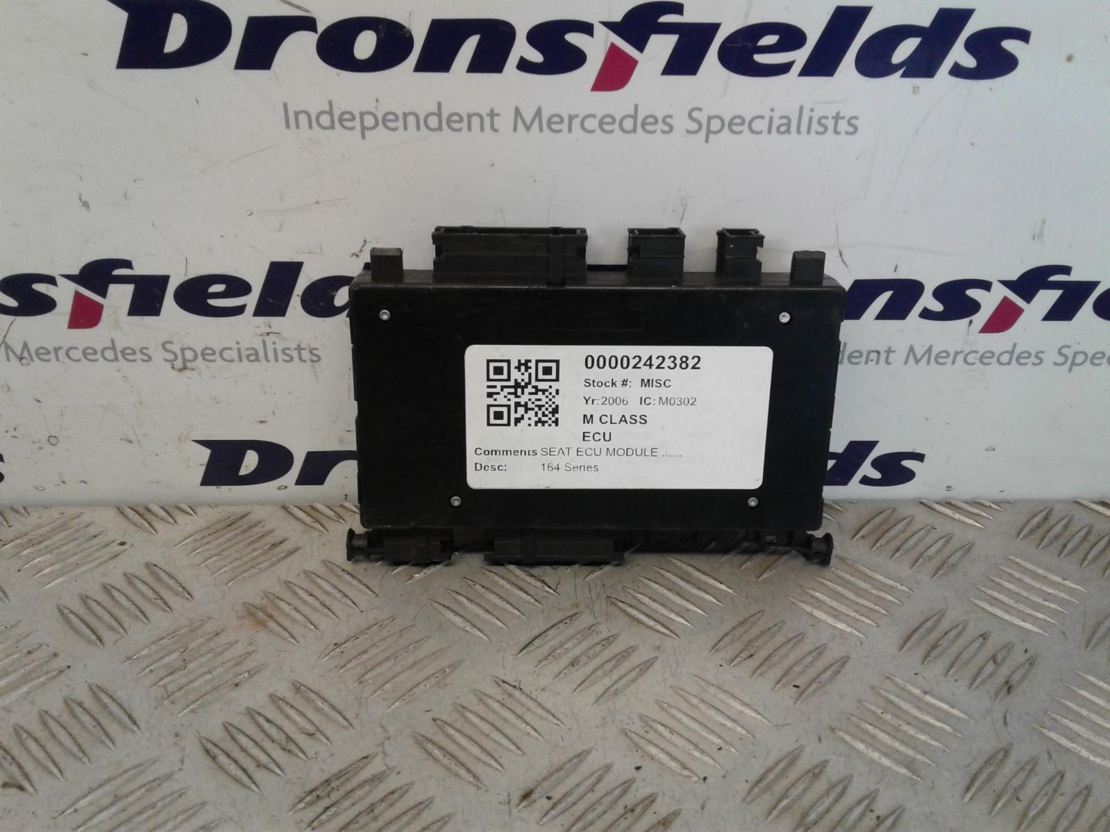 View Auto part ECU Mercedes M Class 2006