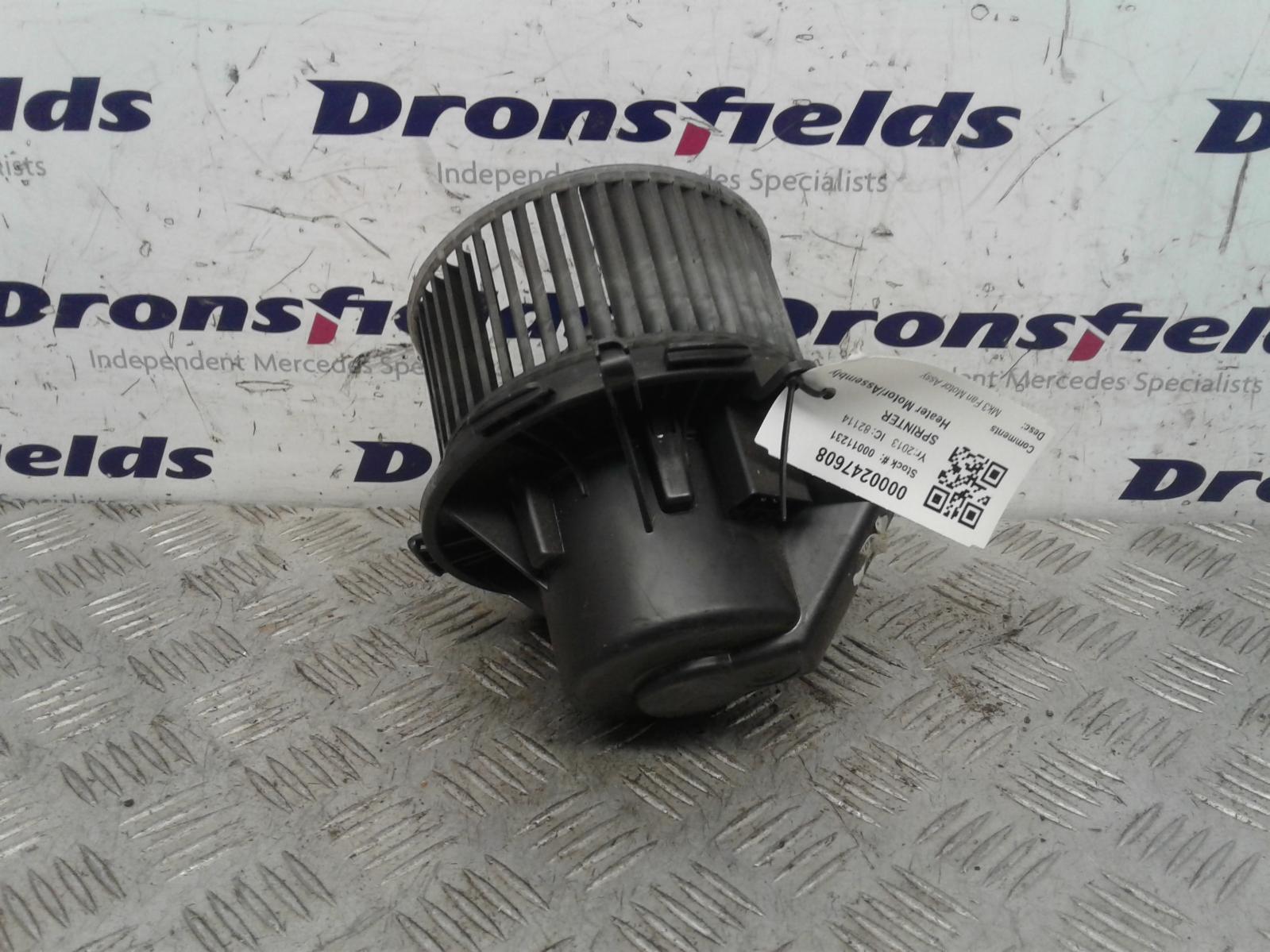 View Auto part Heater Motor/Assembly Mercedes Sprinter 2013