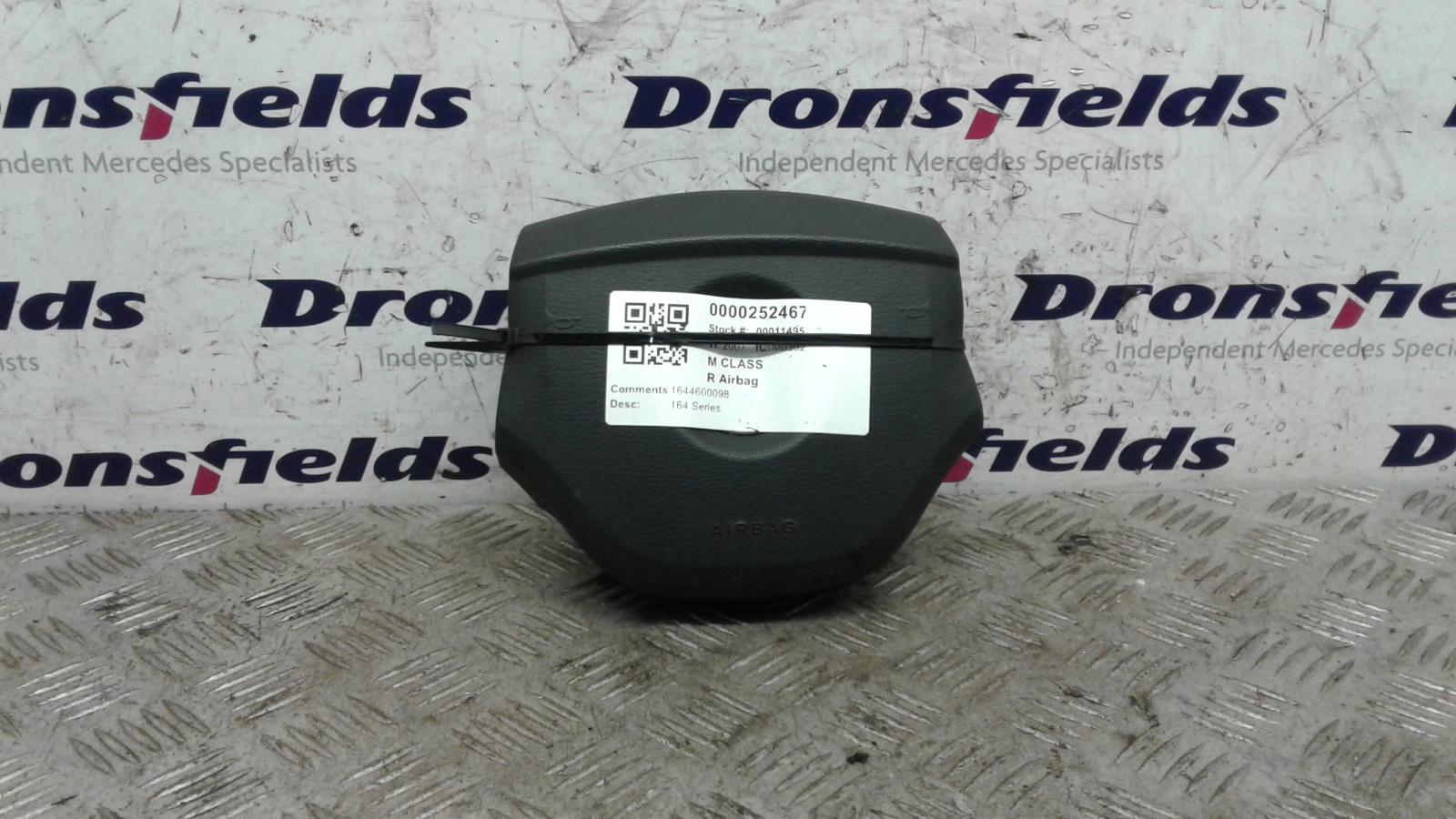 View Auto part R Air Bag Mercedes M Class 2007