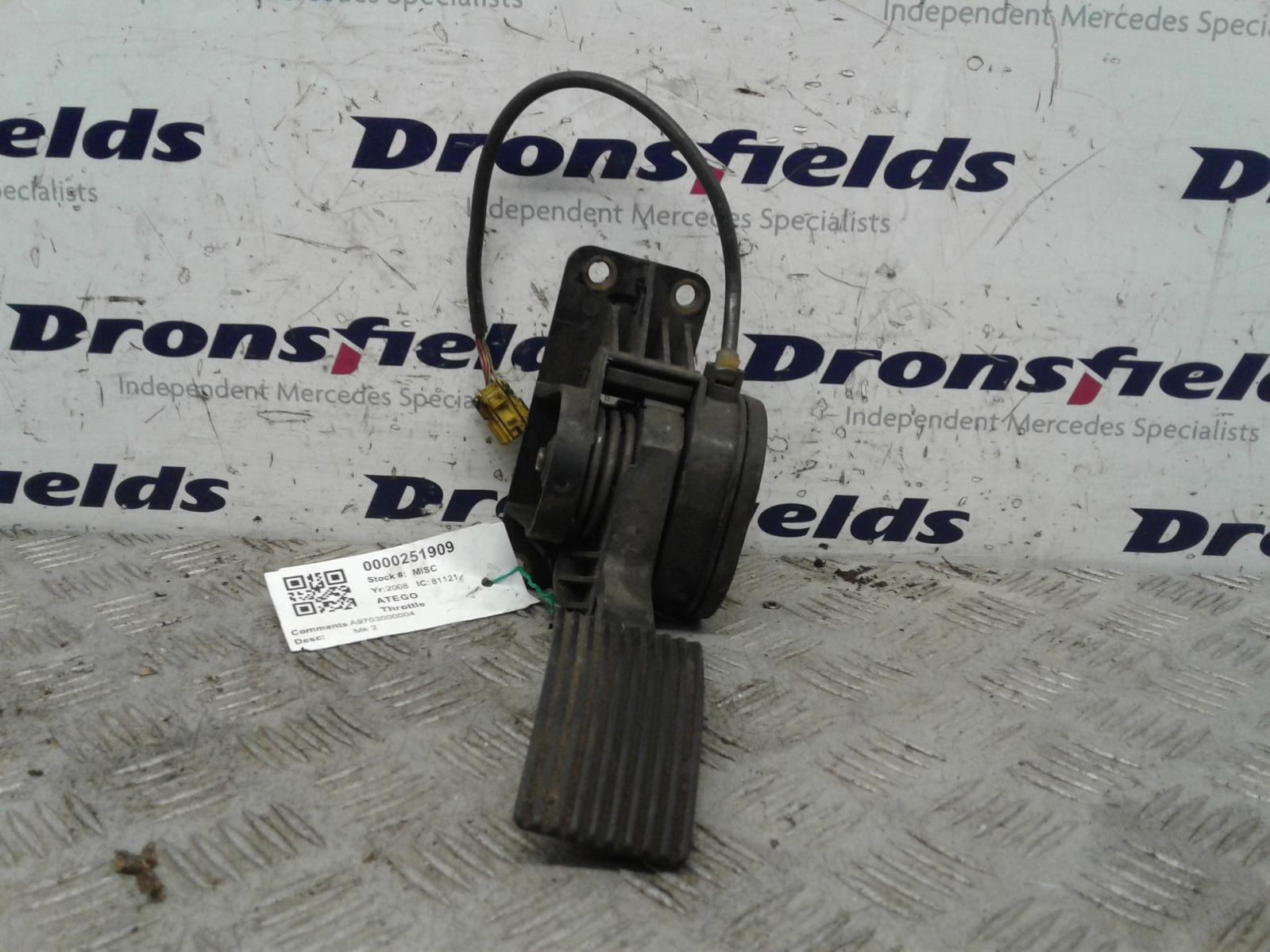 View Auto part Pedal Potentiometer Mercedes Atego 2008
