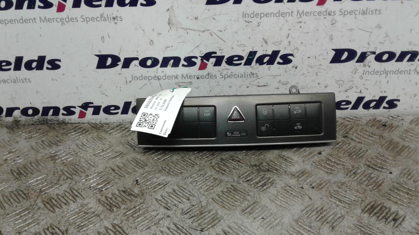 View Auto part Hazard Switch Mercedes C Class 2004