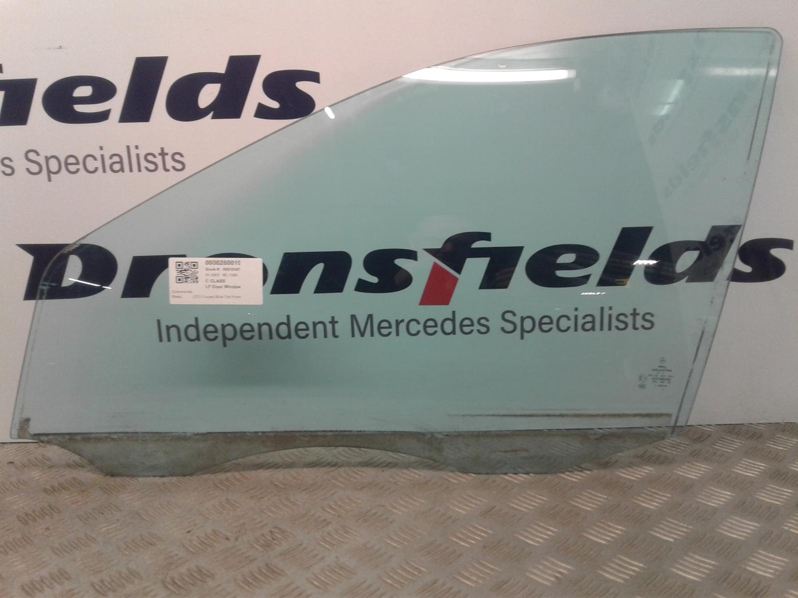 View Auto part LF Door Window Mercedes C Class 2005
