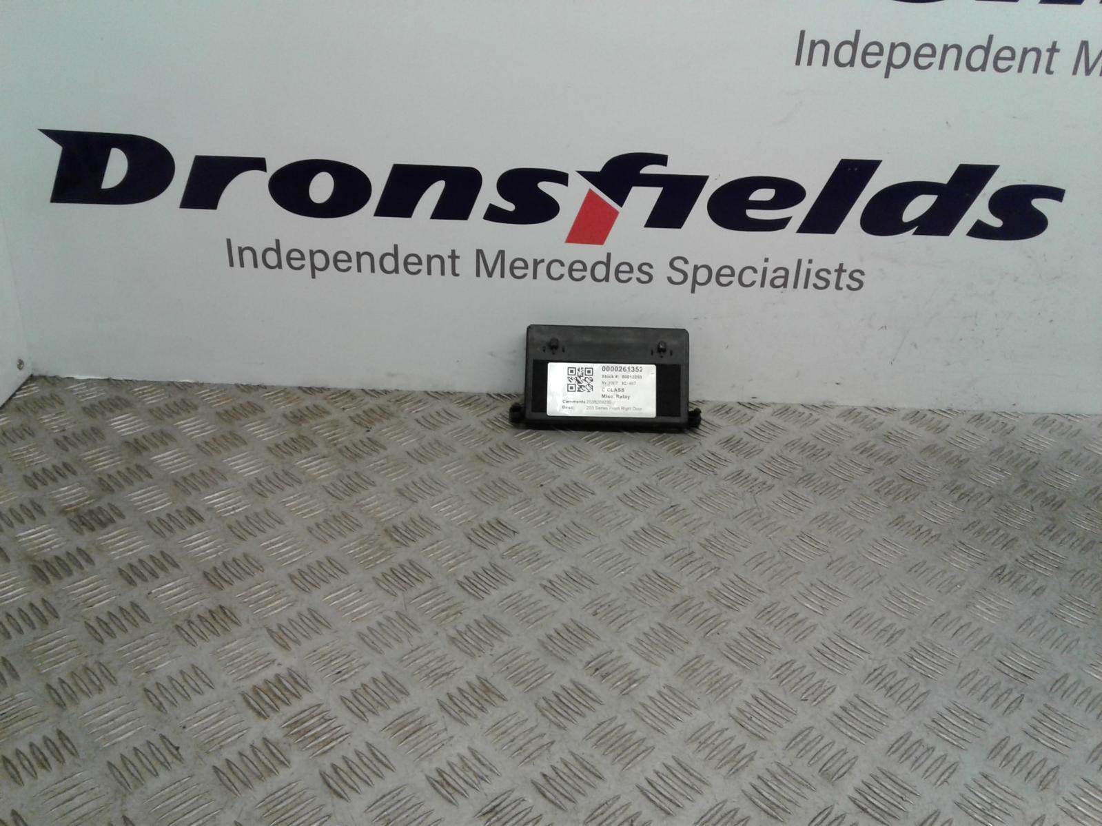 View Auto part Misc. Relay Mercedes C Class 2007
