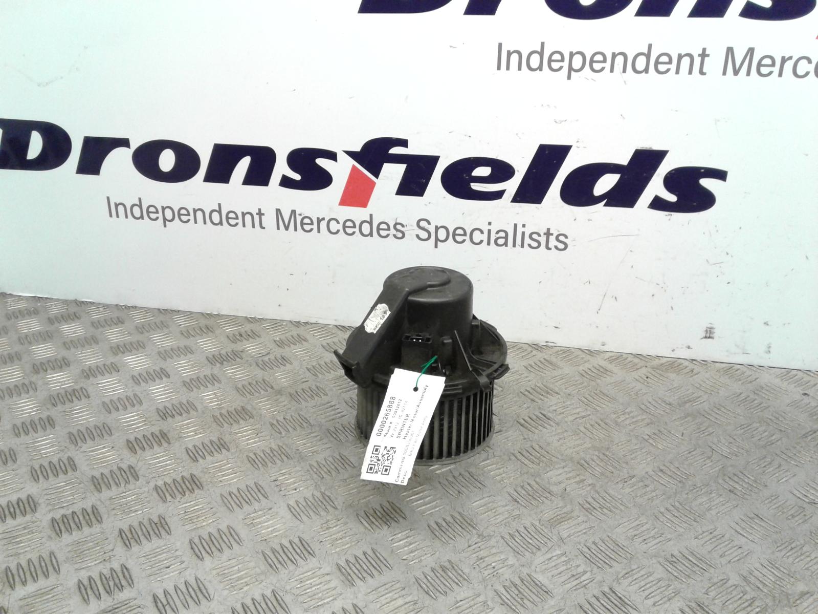 View Auto part Heater Motor/Assembly Mercedes Sprinter 2012