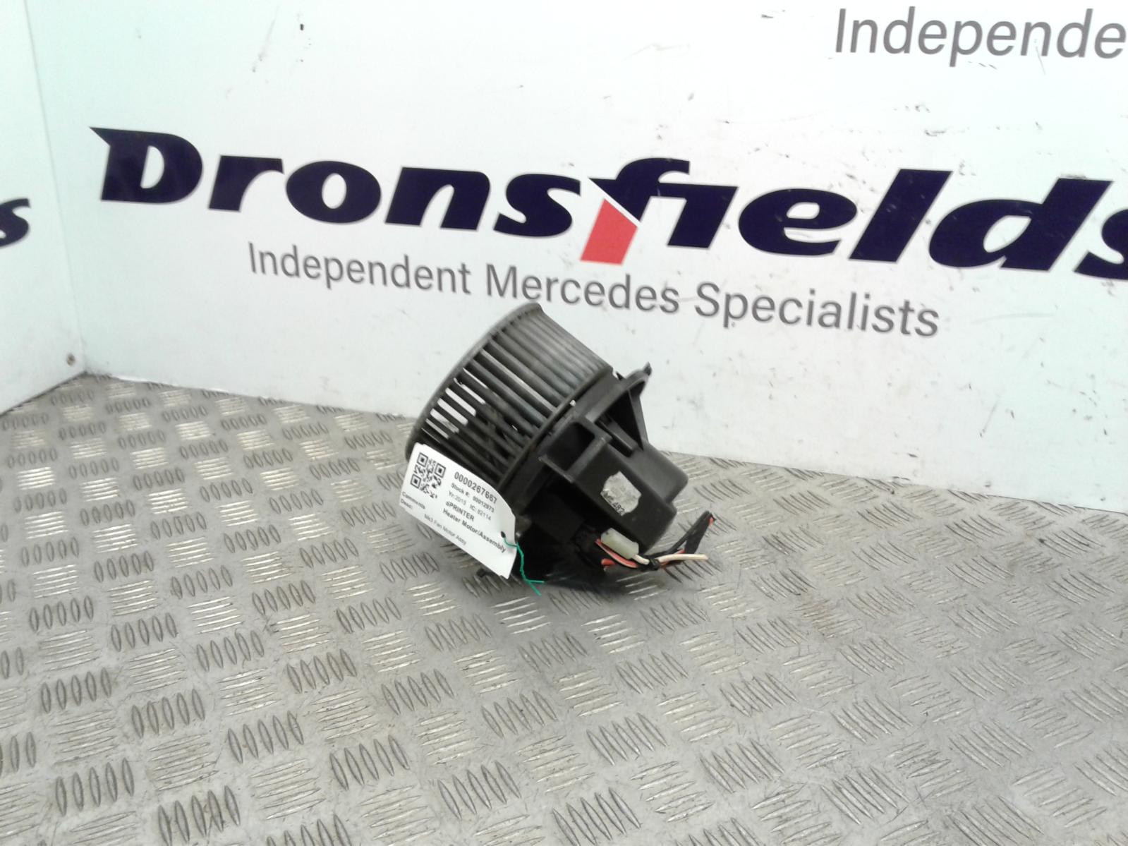 View Auto part Heater Motor/Assembly Mercedes Sprinter 2015