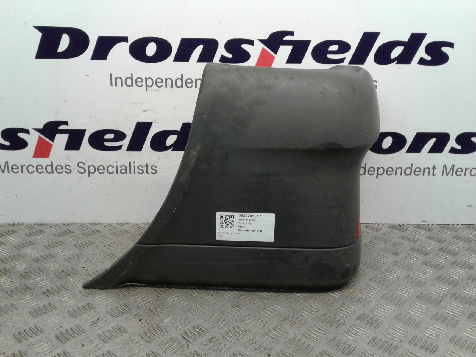View Auto part Rear Bumper End Mercedes Vito 2012