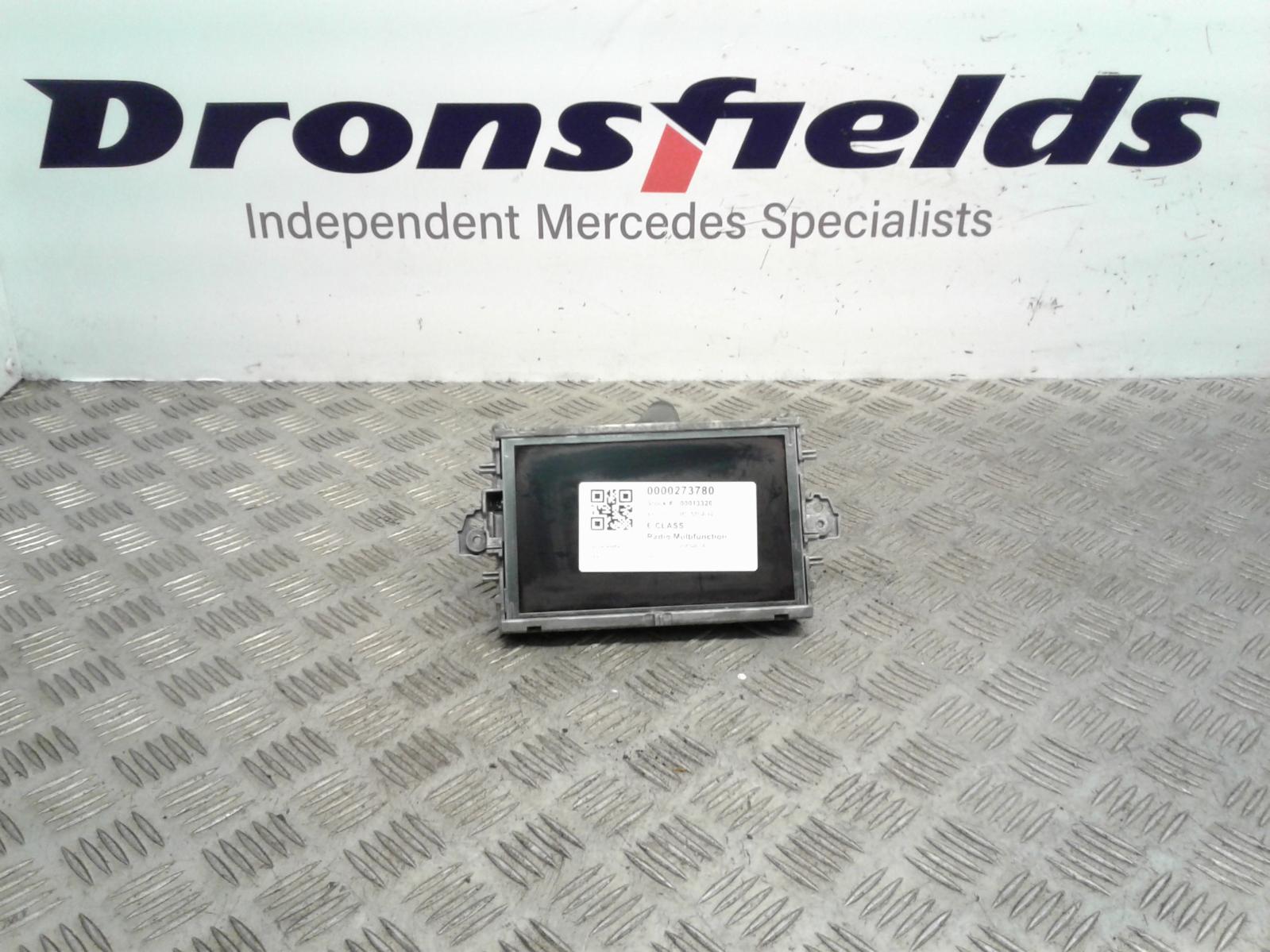 View Auto part Radio Display Mercedes E Class 2013