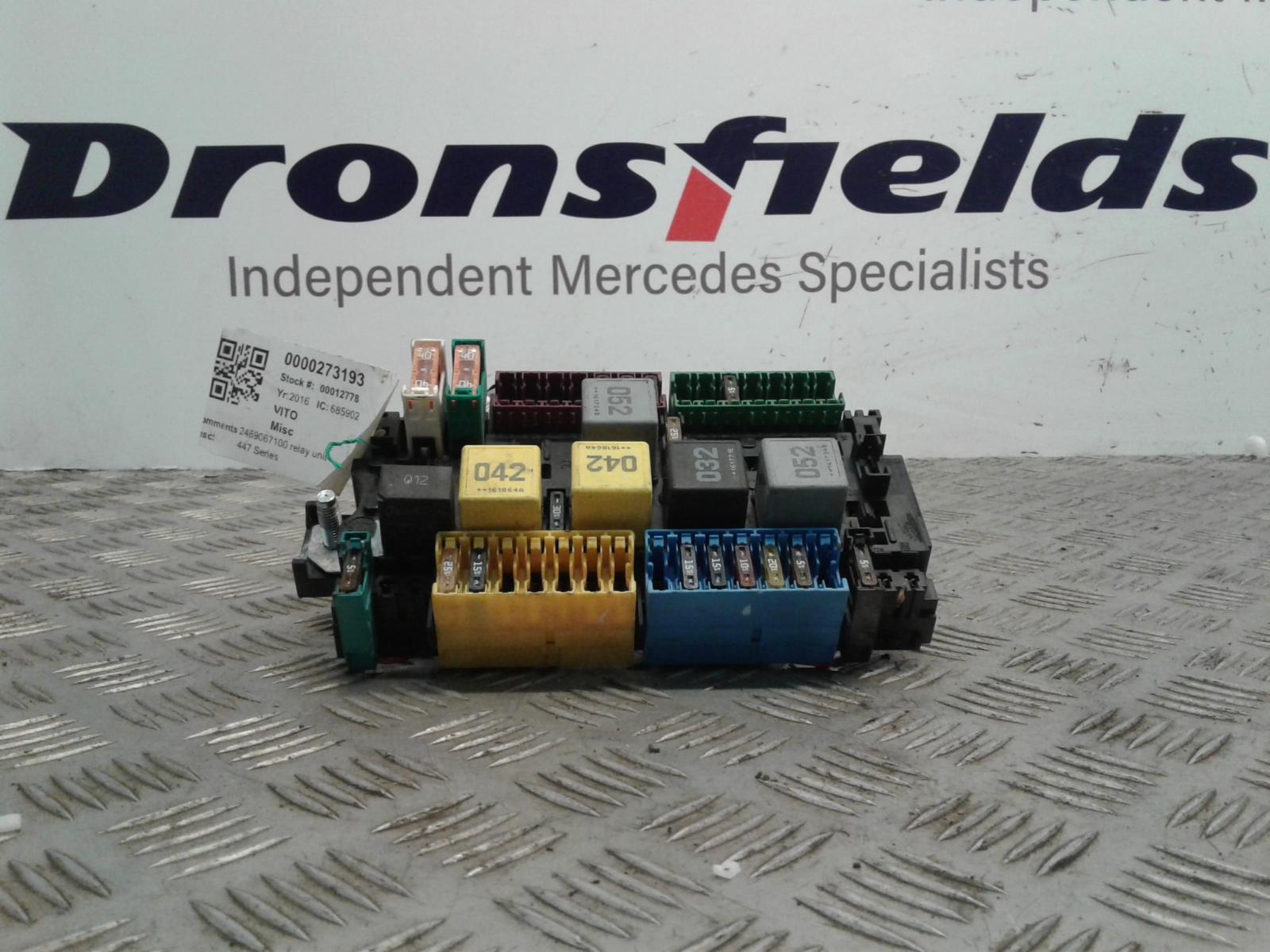View Auto part Misc Mercedes Vito 2016