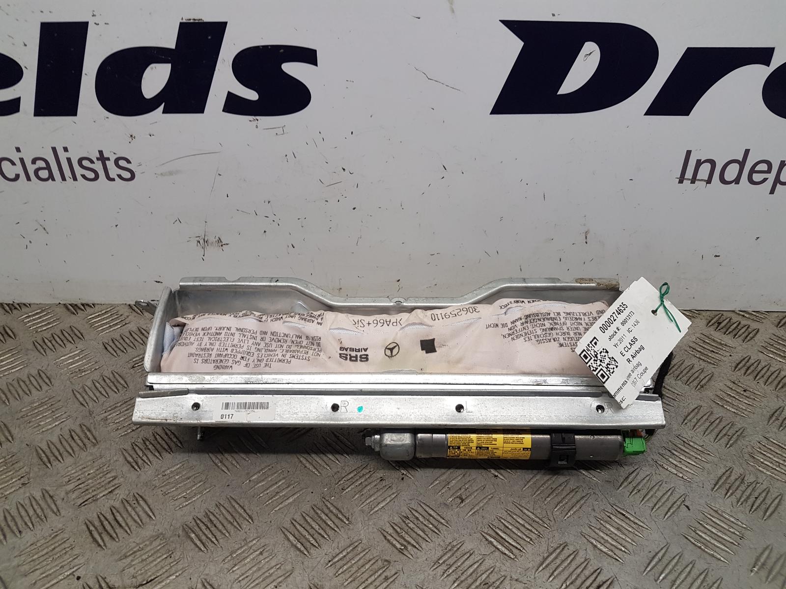 View Auto part R Air Bag Mercedes E Class 2011