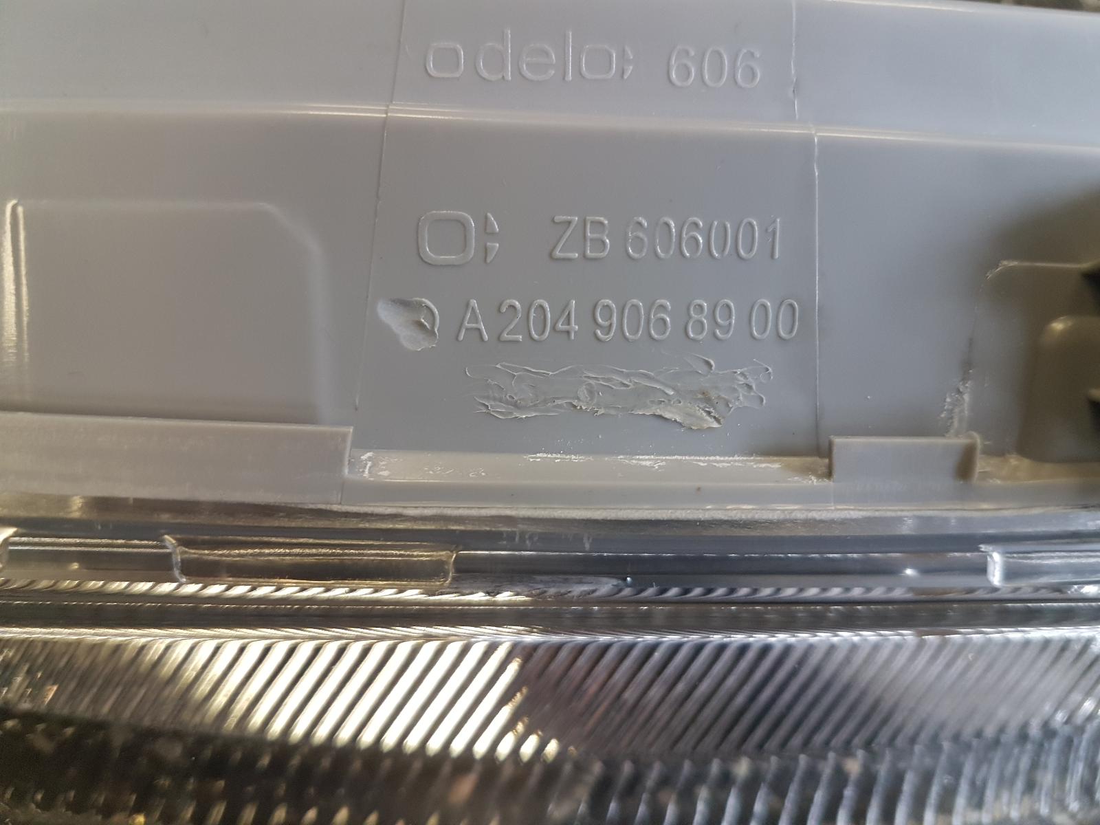 2012 Mercedes C Class L Sidelight/Daytime Running Light (DRL) View Auto part L Sidelight/Daytime Running Light (DRL) Mercedes C Class 2012