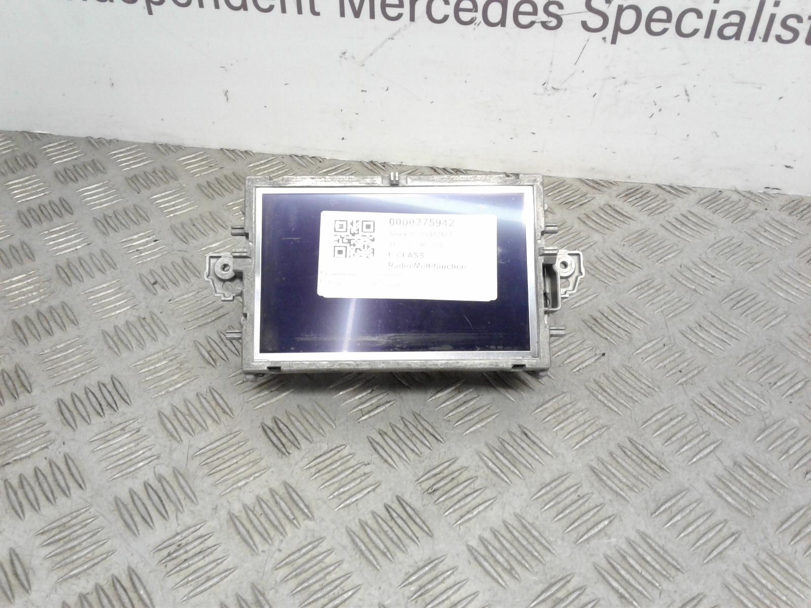 View Auto part Radio Display Mercedes E Class 2011