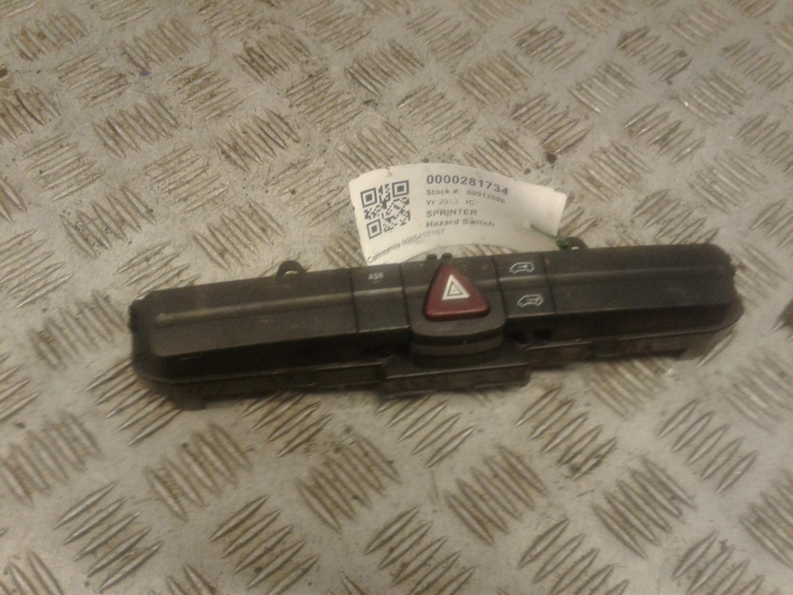 View Auto part Hazard Switch Mercedes Sprinter 2010