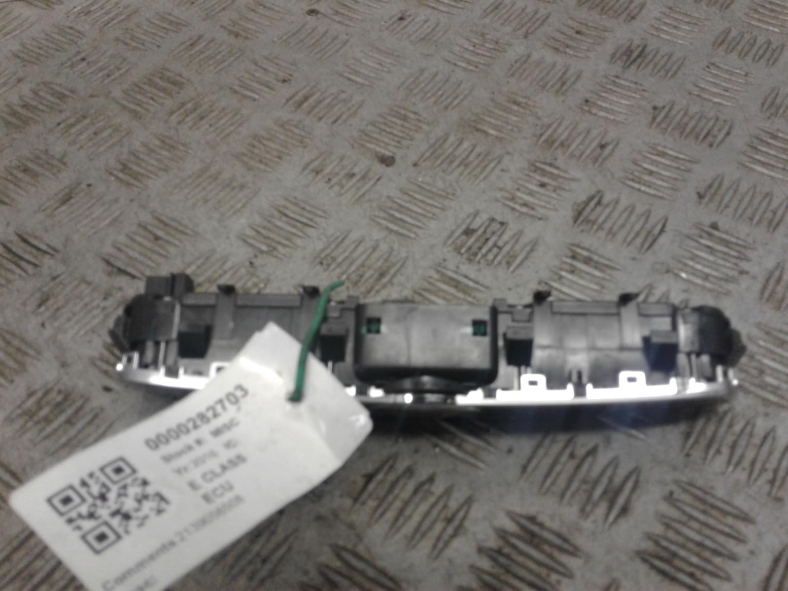 View Auto part Misc Switch Mercedes E Class 2016