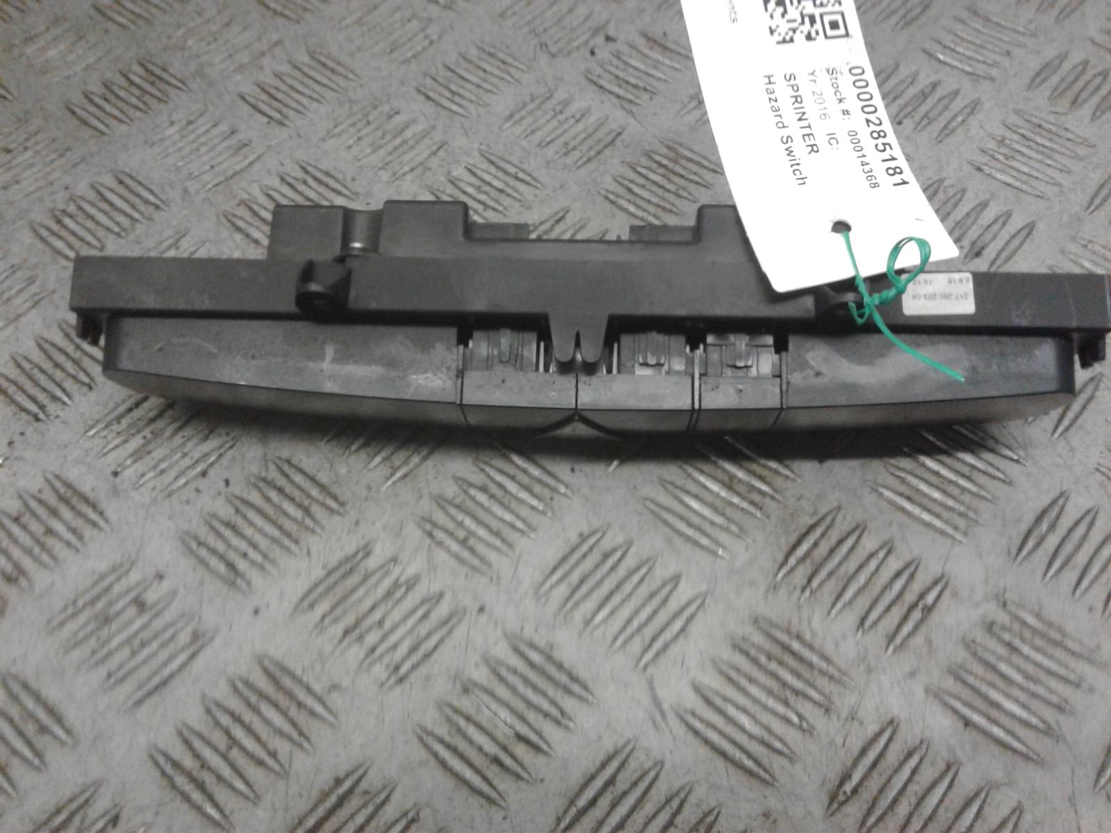 View Auto part Hazard Switch Mercedes Sprinter 2016