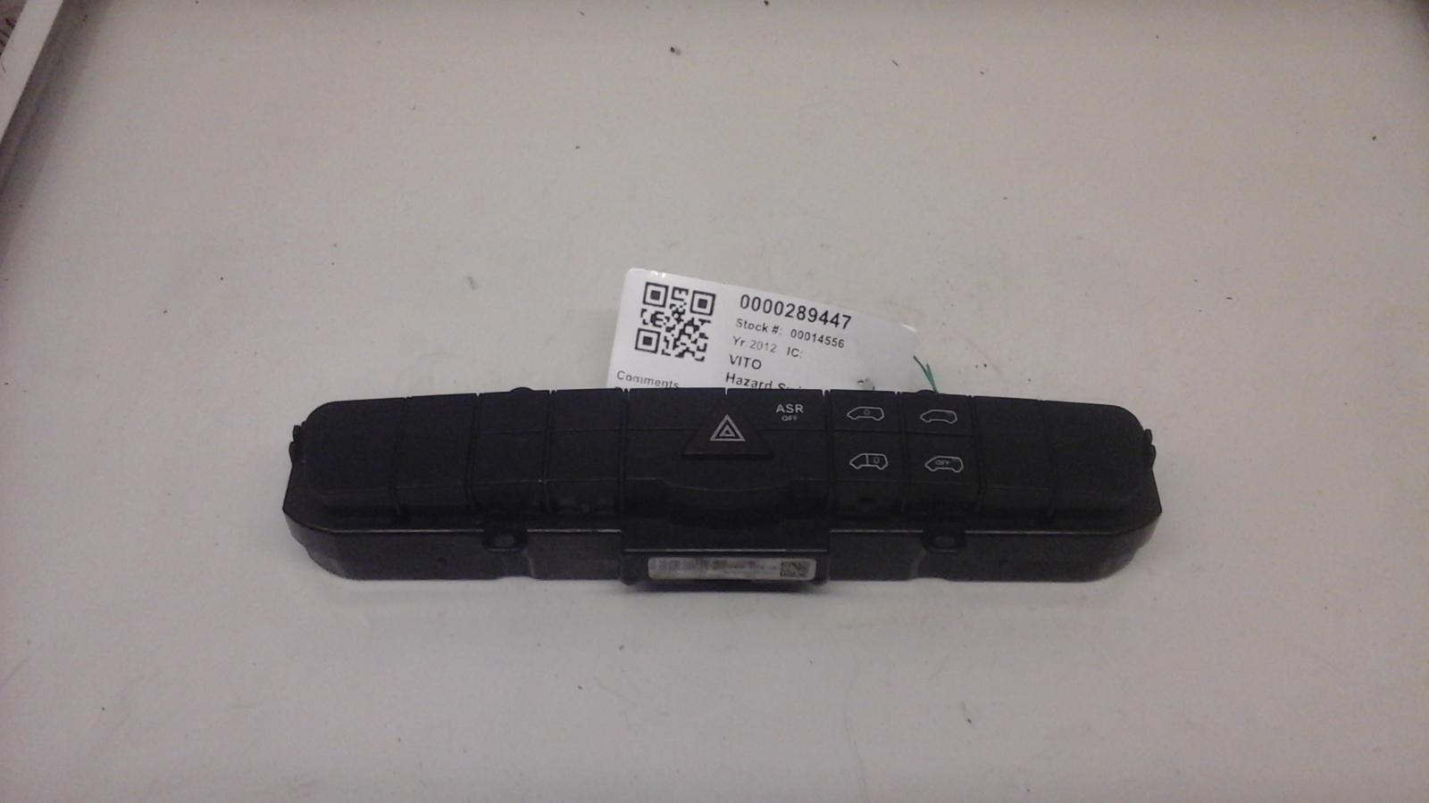 View Auto part Hazard Switch Mercedes Vito 2012