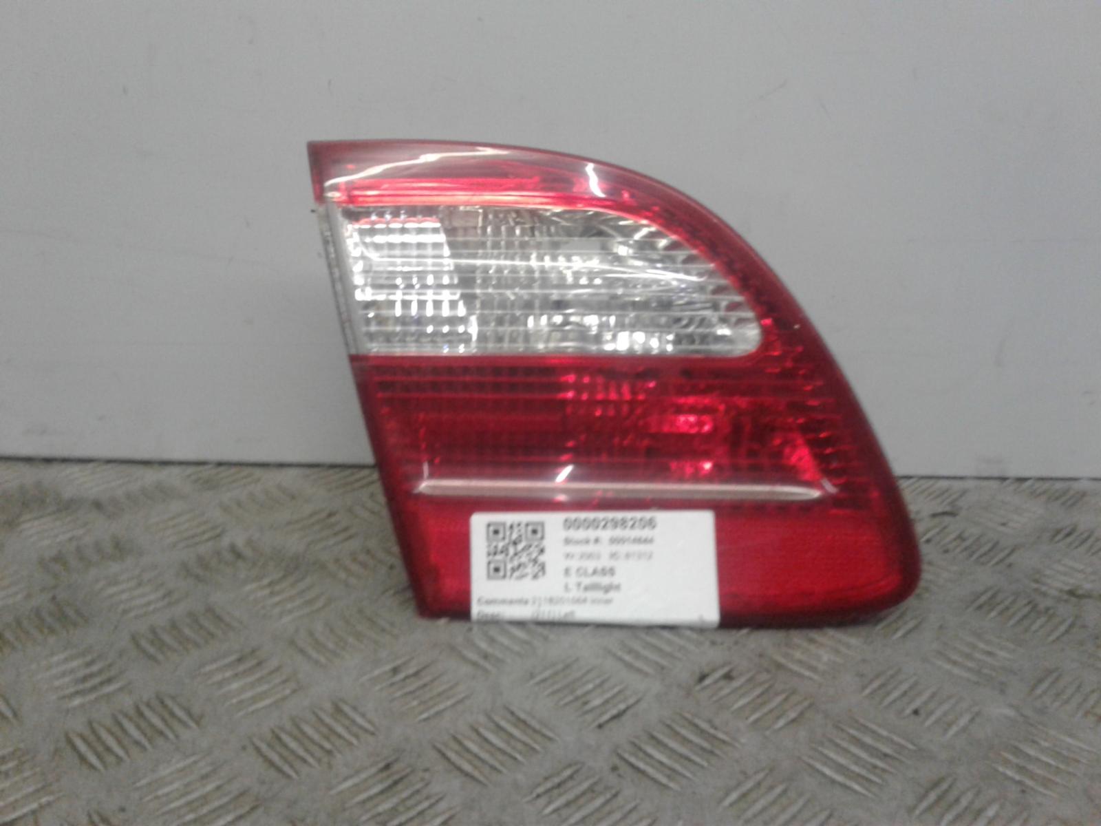 View Auto part L Taillight Mercedes E Class 2003