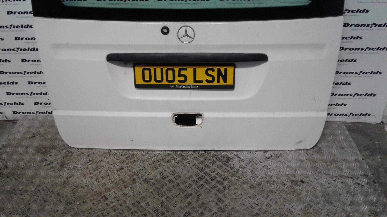 2005 Mercedes Vito Bootlid/Tailgate View Auto part Bootlid/Tailgate Mercedes Vito 2005