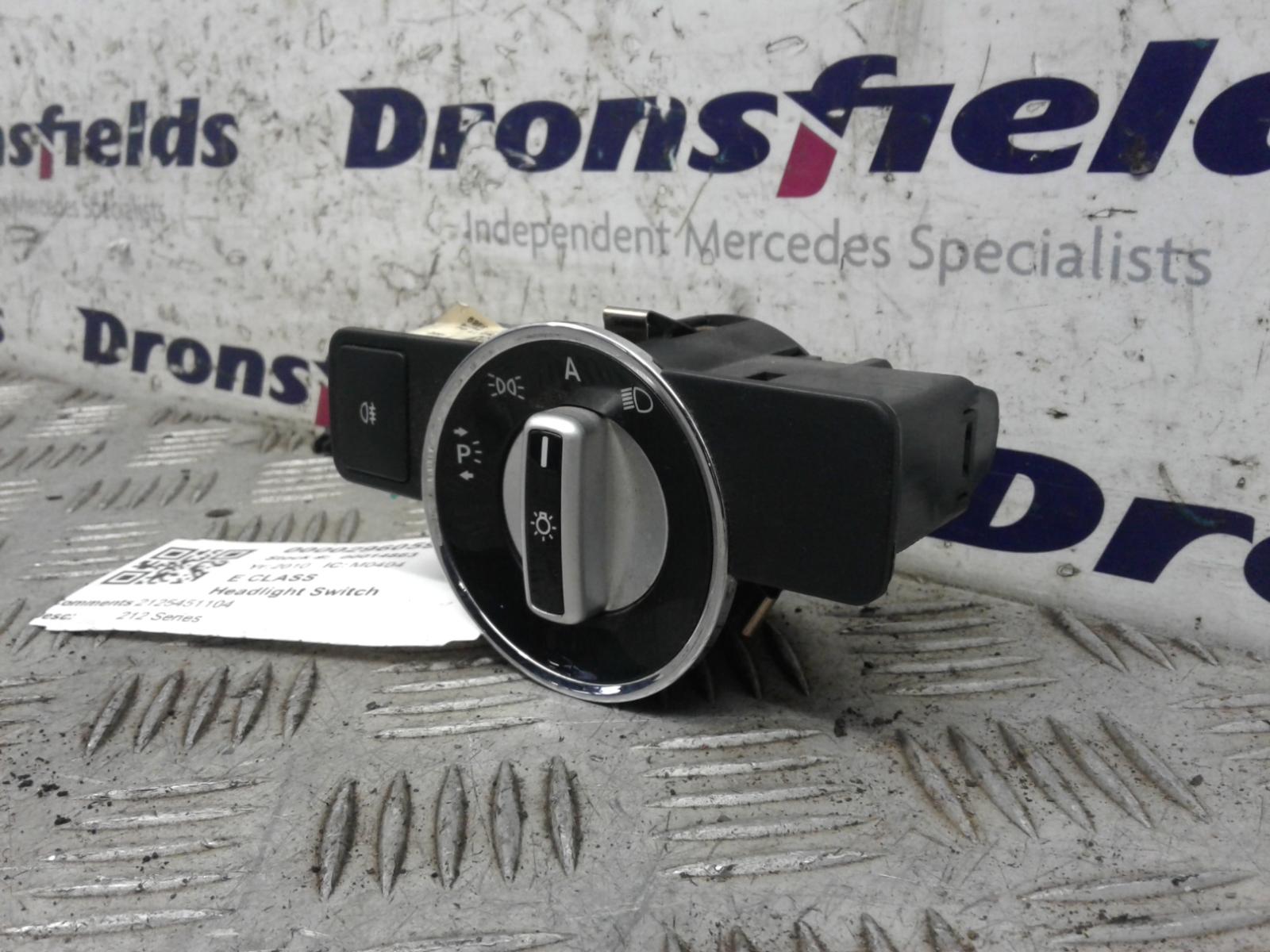 2010 Mercedes E Class Headlight Switch View Auto part Headlight Switch Mercedes E Class 2010
