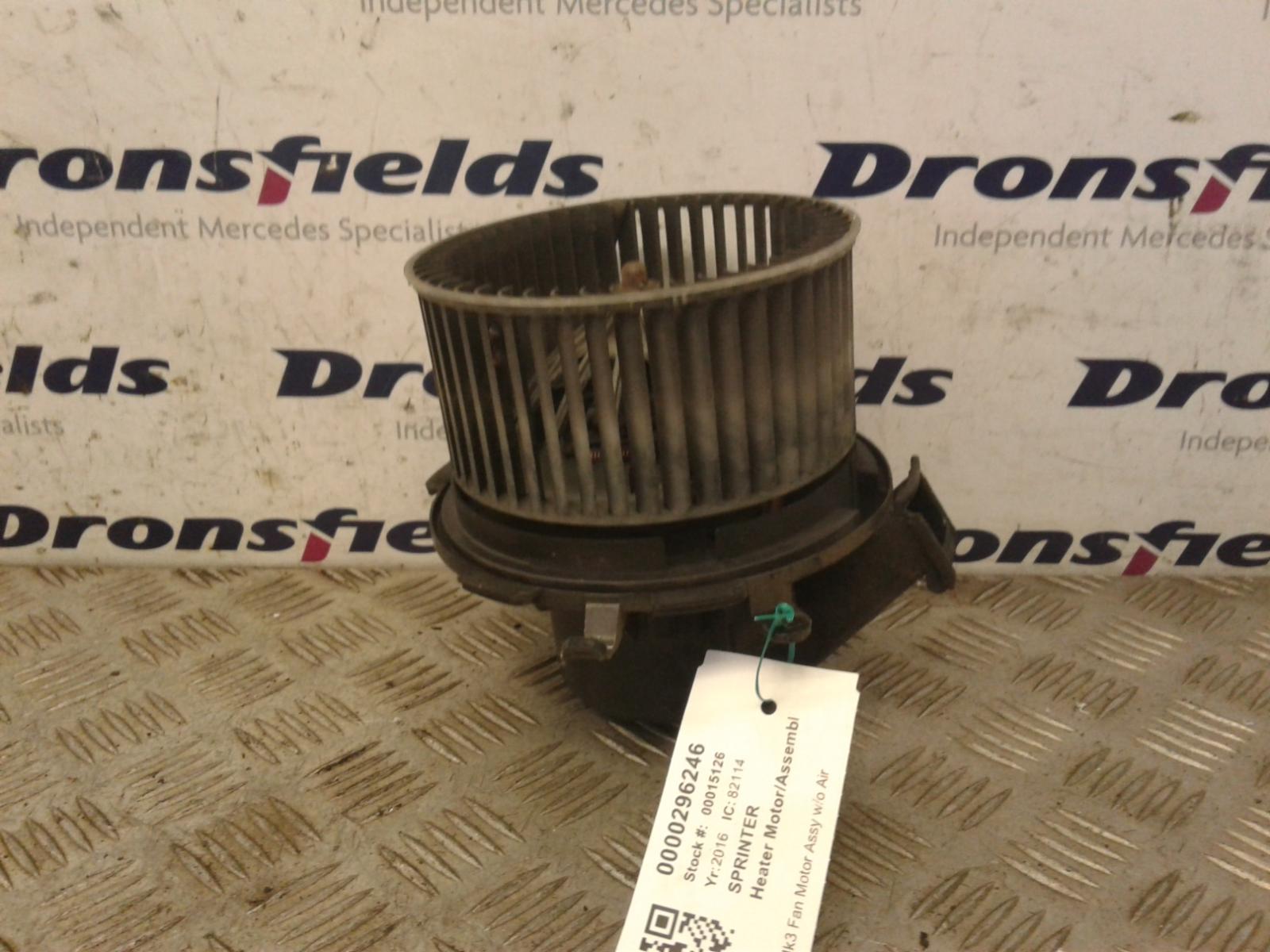 View Auto part Heater Motor/Assembly Mercedes Sprinter 2016