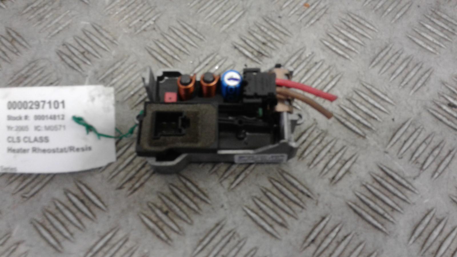 View Auto part Heater Rheostat Mercedes Cls Class 2005