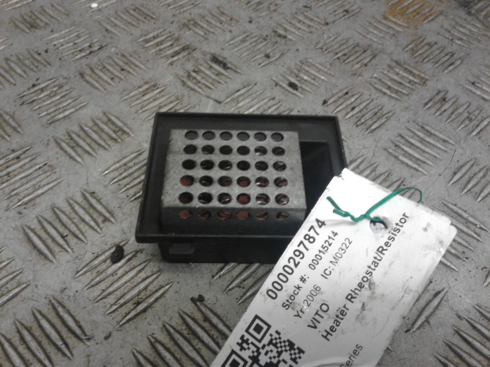 View Auto part Heater Rheostat Mercedes Vito 2006