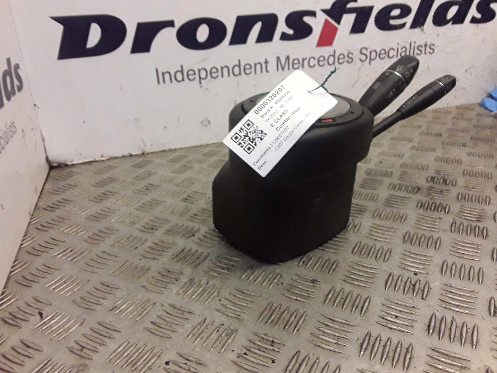 View Auto part Combination Switch Mercedes E Class 2013