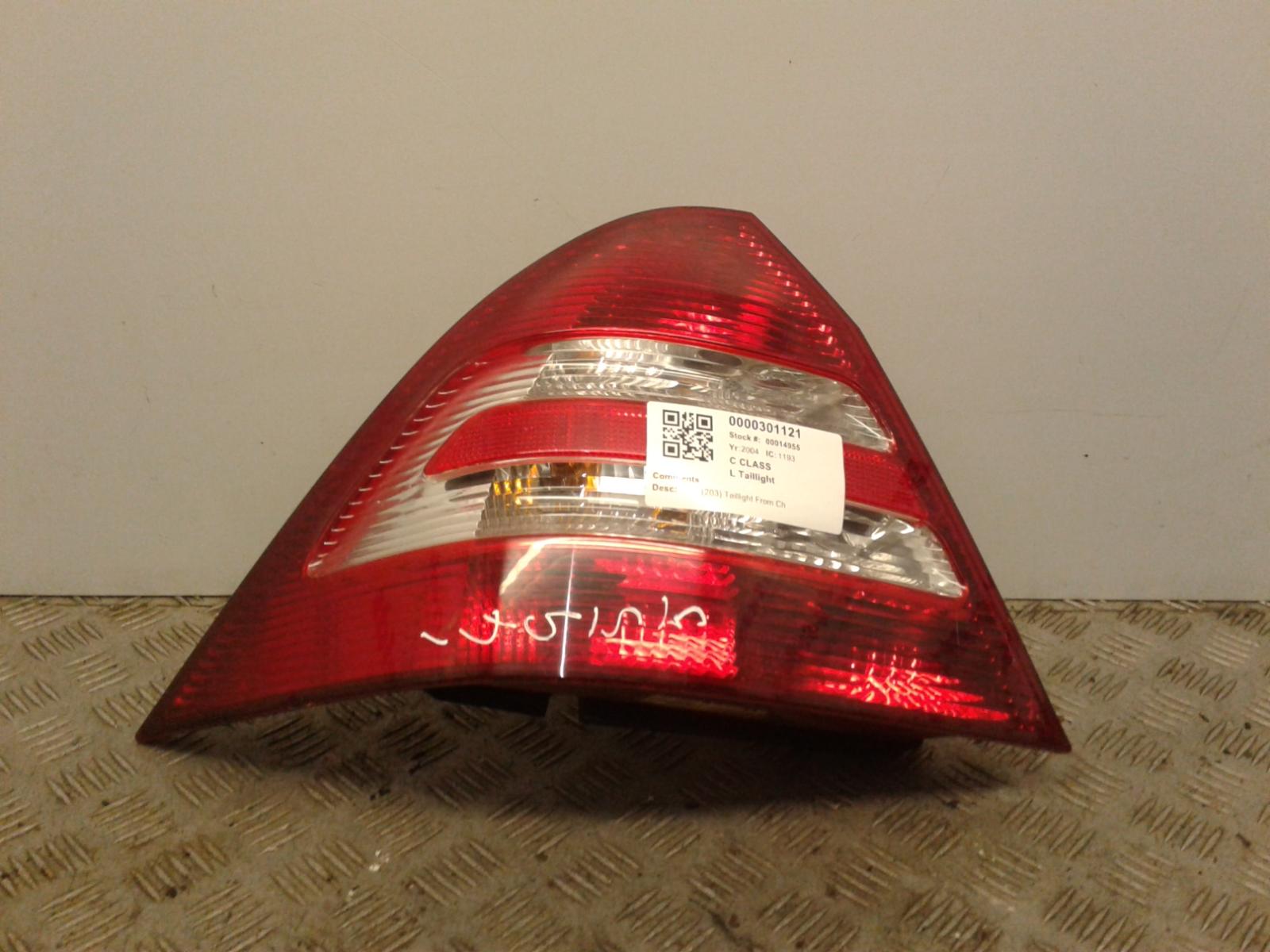 View Auto part L Taillight Mercedes C Class 2004