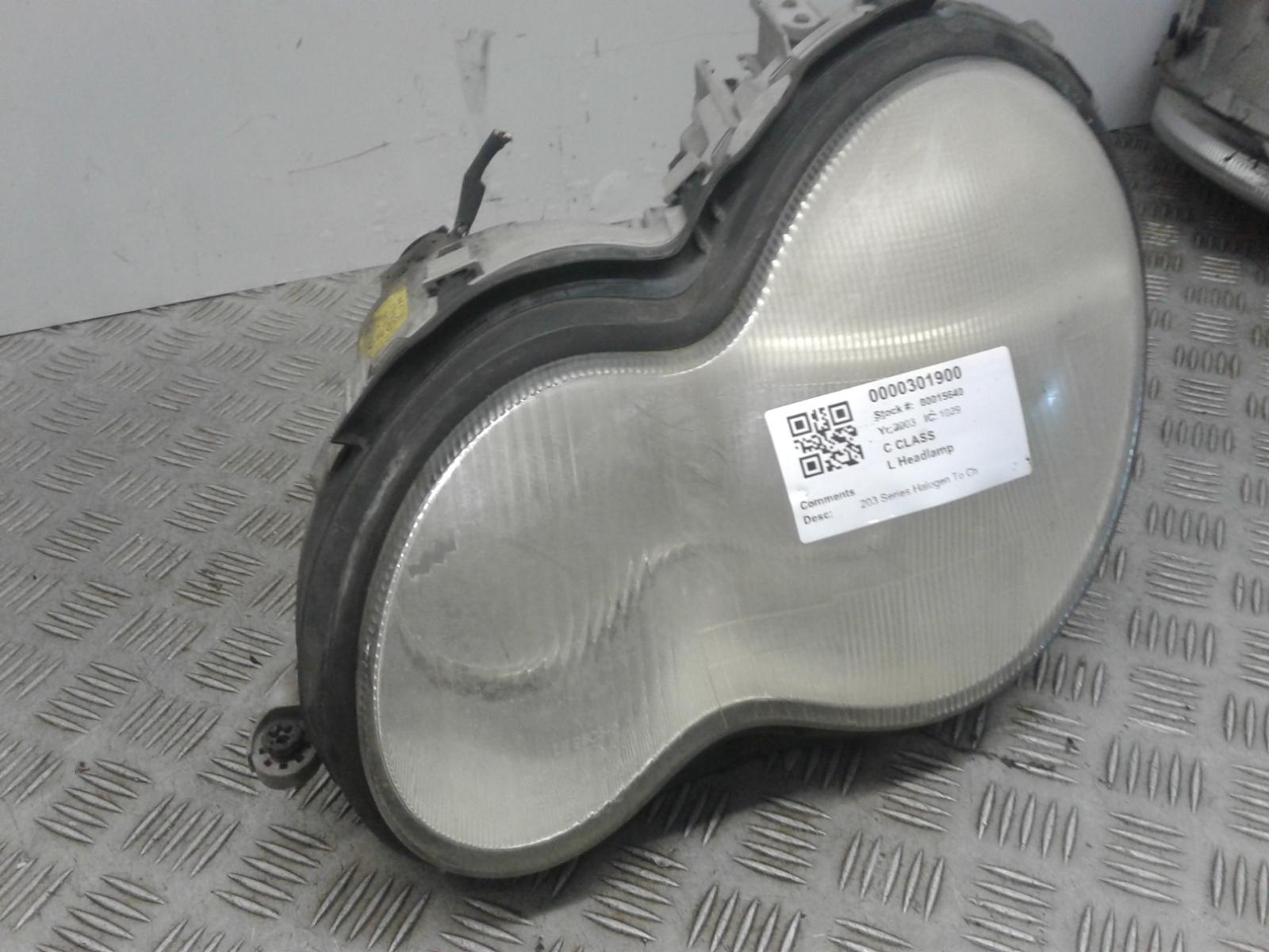 View Auto part L Headlamp Mercedes C Class 2003