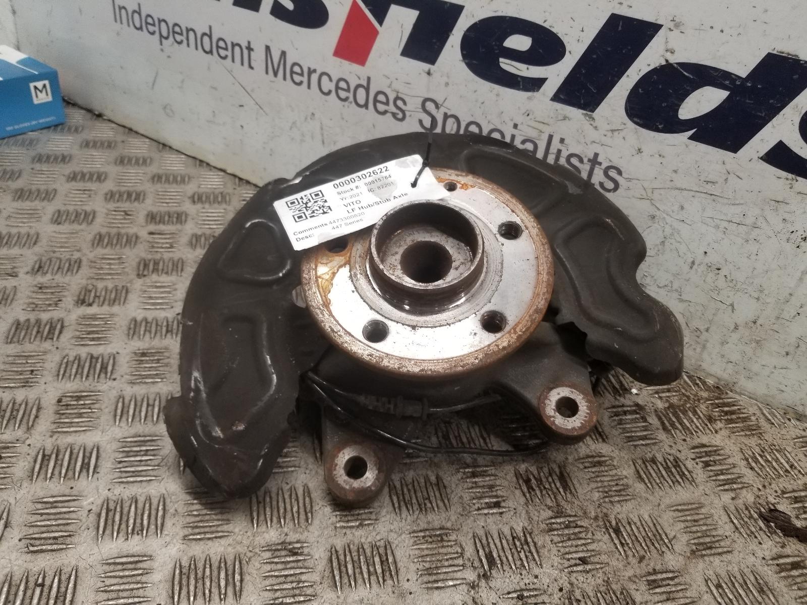 2021 Mercedes Vito LF Hub/Stub Axle Assembly View Auto part LF Hub/Stub Axle Assembly Mercedes Vito 2021